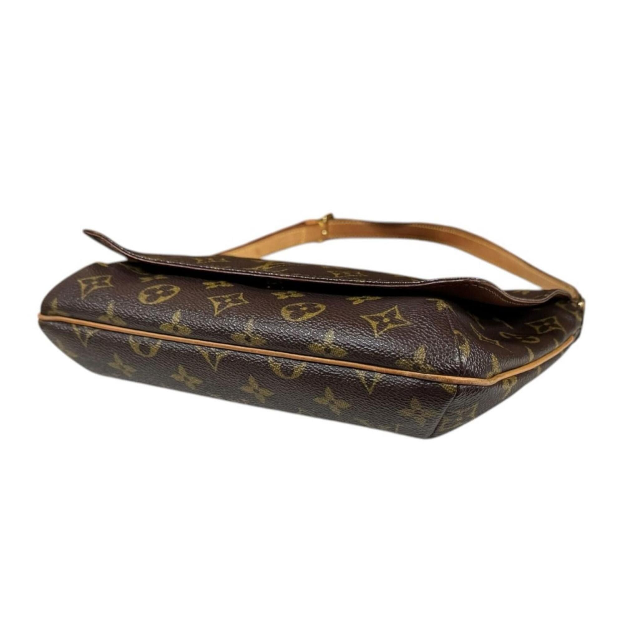 Louis Vuitton Louis Vuitton Musette Tango Short Monogram Shoulder Bag, Canvas M51257 Brown, Women's LOUIS VUITTON Size ONE SIZE - 5 Thumbnail