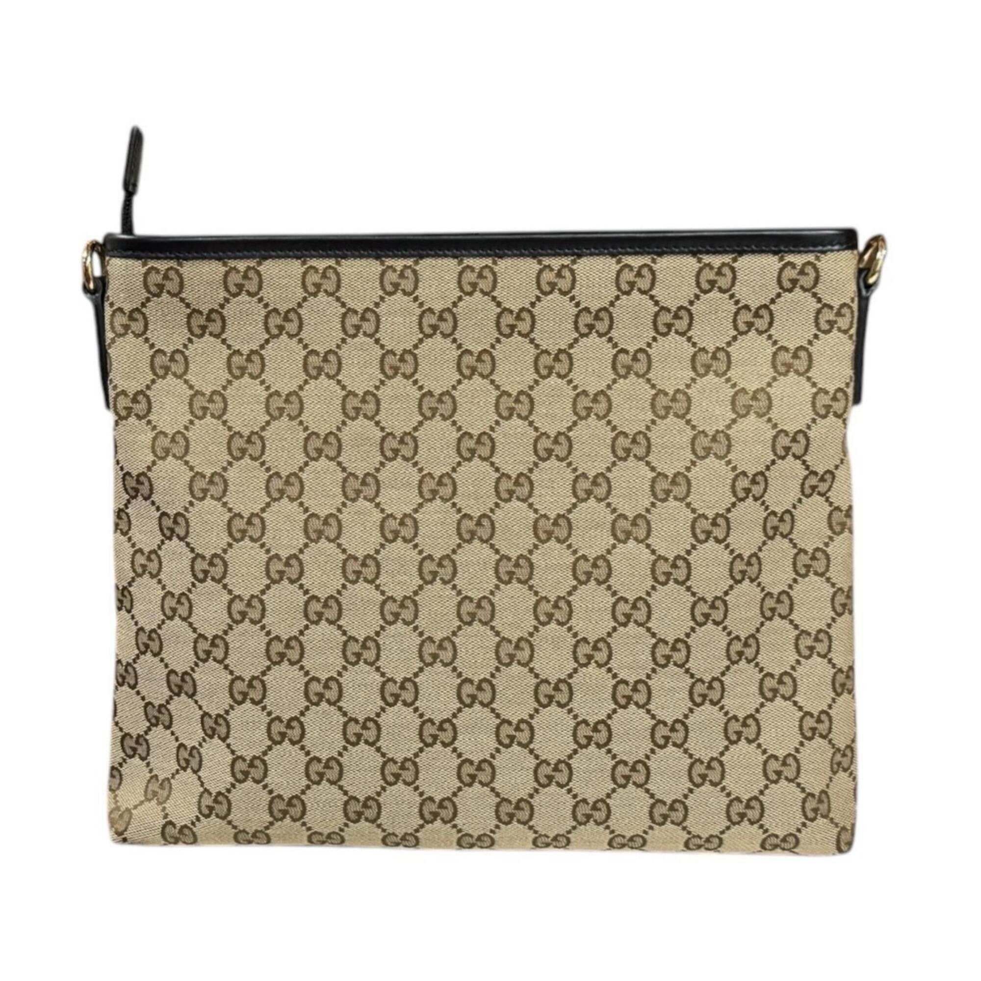 Gucci Gucci Sherry Shoulder Bag, GG Canvas 388926, Beige, Women's, GUCCI Size ONE SIZE - 3 Thumbnail