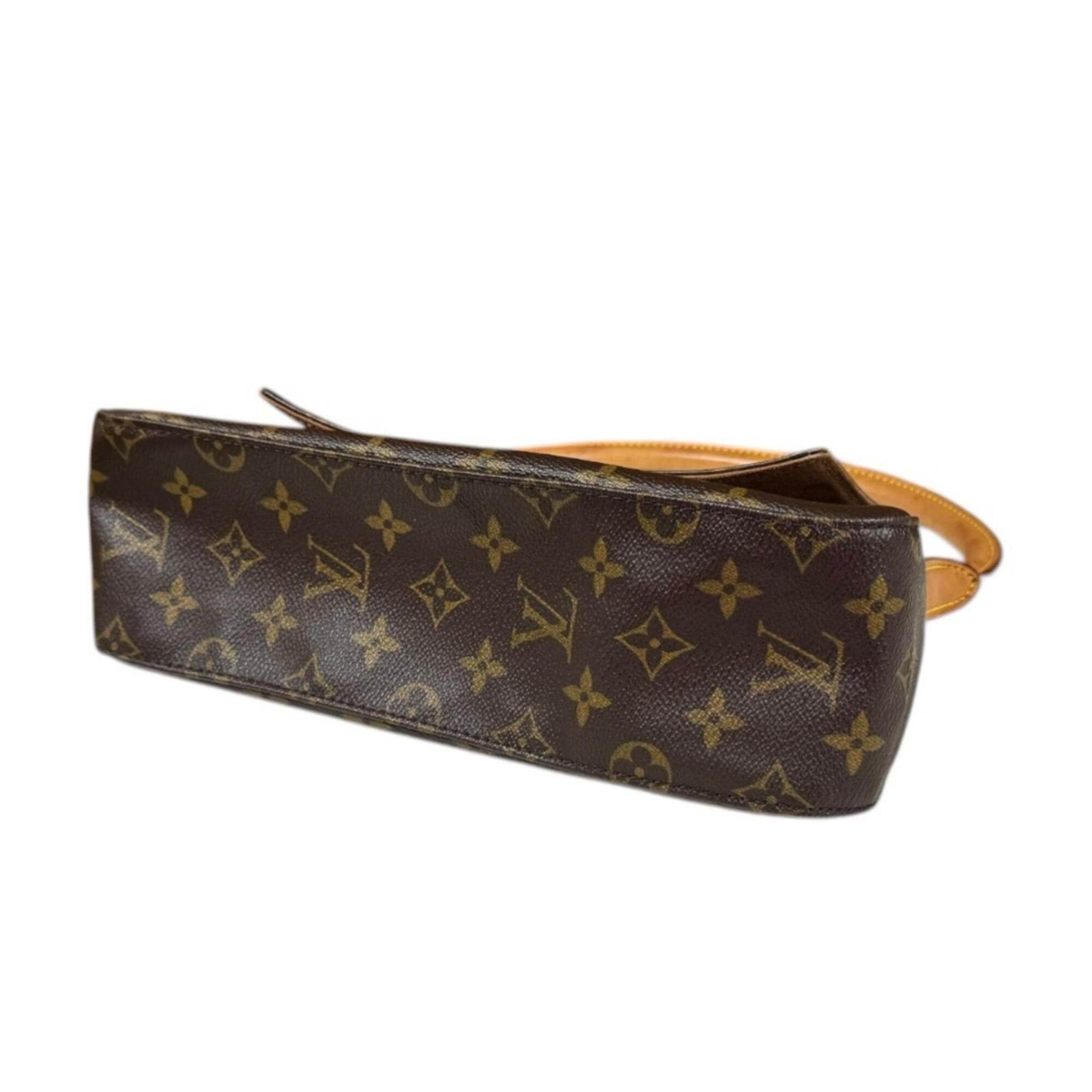 Louis Vuitton Louis Vuitton Mini Looping Monogram Handbag, Canvas M51147 Brown, Women's LOUIS VUITTON Size ONE SIZE - 5 Thumbnail