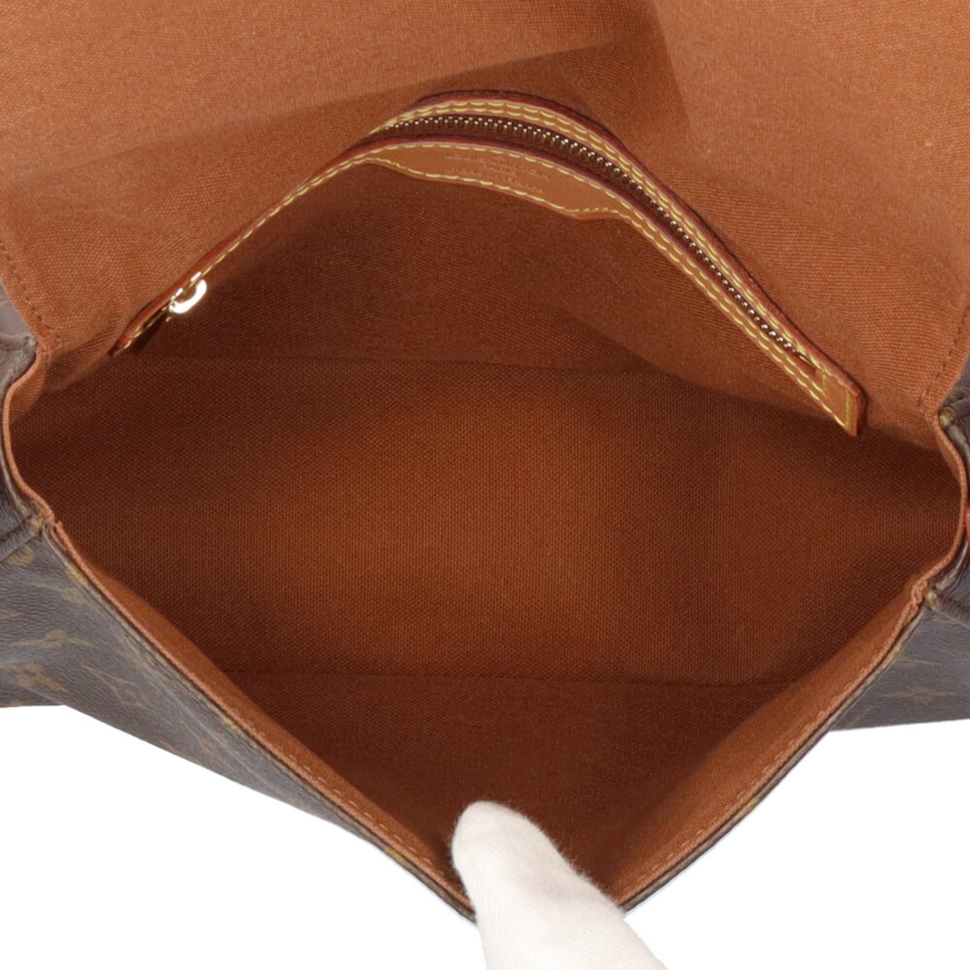 Louis Vuitton Louis Vuitton Mini Looping Monogram Handbag, Canvas M51147 Brown, Women's LOUIS VUITTON Size ONE SIZE - 6 Thumbnail