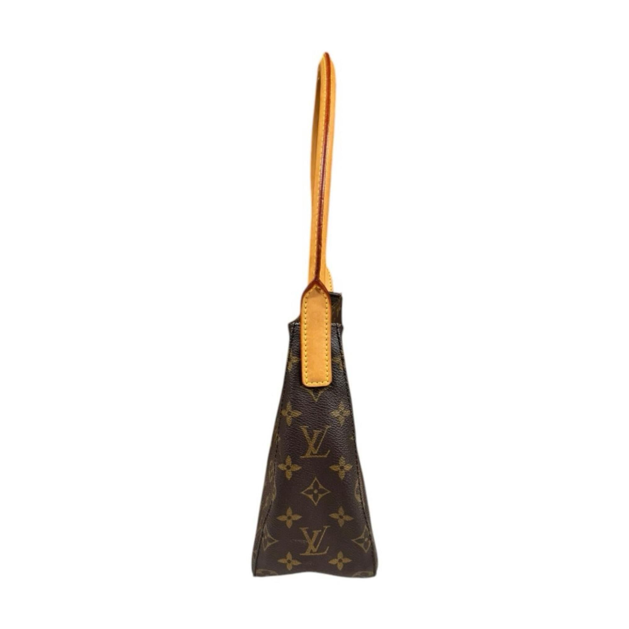 Louis Vuitton Louis Vuitton Looping MM Monogram Shoulder Bag, Canvas M51146 Brown, Women's LOUIS VUITTON Size ONE SIZE - 4 Thumbnail