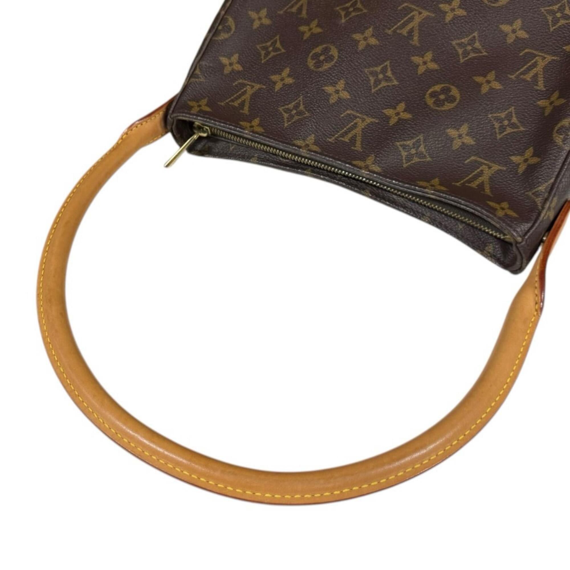 Louis Vuitton Louis Vuitton Looping MM Monogram Shoulder Bag, Canvas M51146 Brown, Women's LOUIS VUITTON Size ONE SIZE - 14 Thumbnail