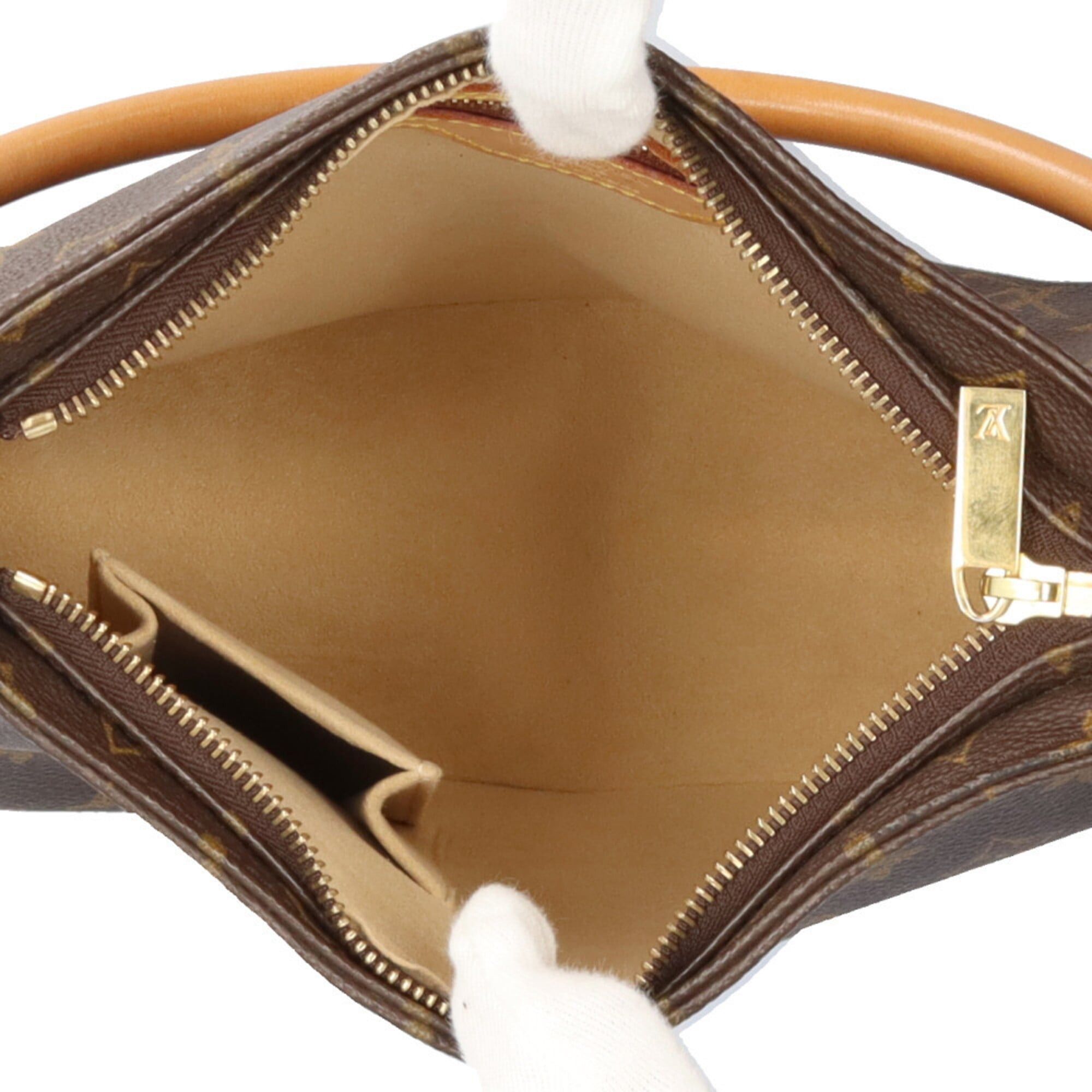 Louis Vuitton Louis Vuitton Looping MM Monogram Shoulder Bag, Canvas M51146 Brown, Women's LOUIS VUITTON Size ONE SIZE - 6 Thumbnail