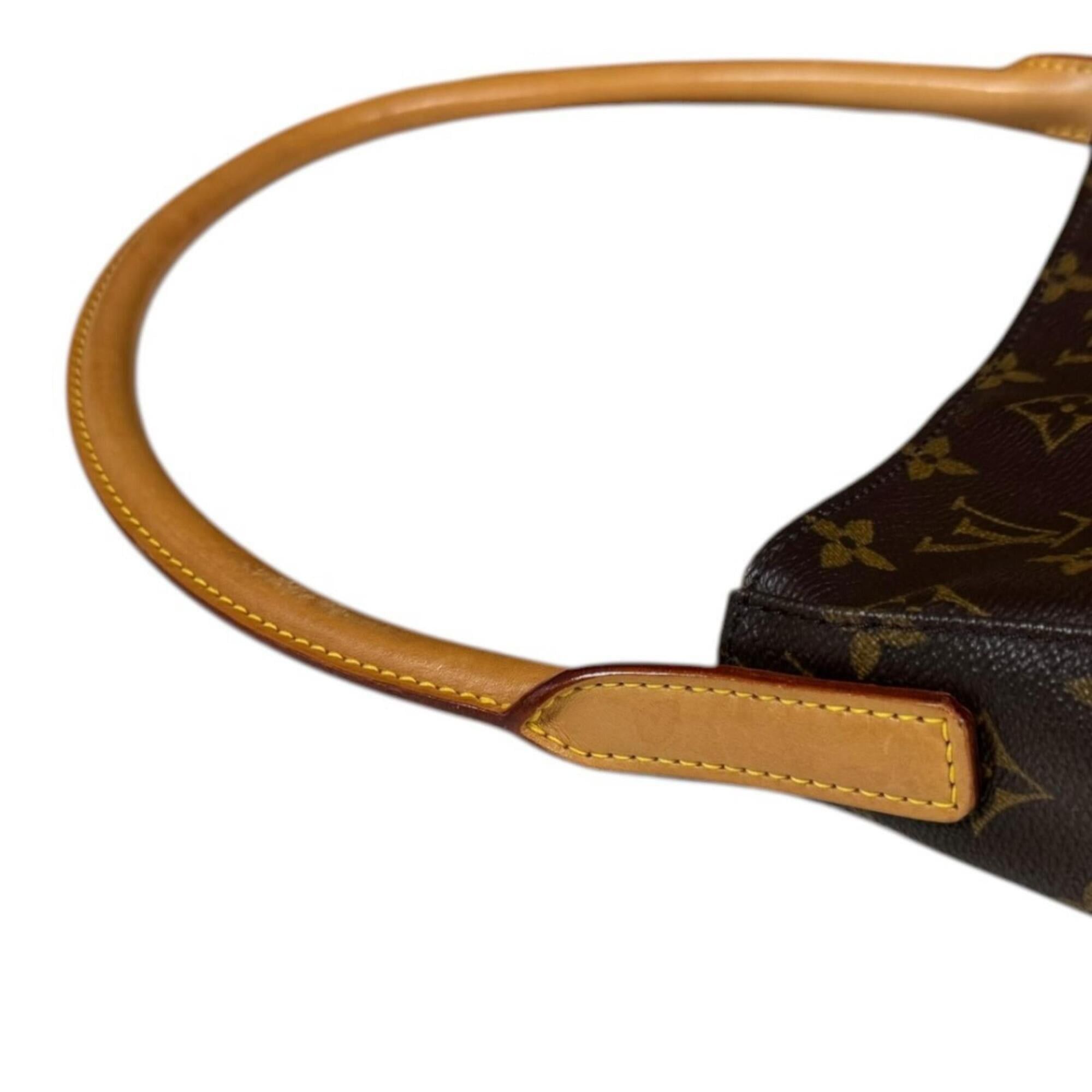 Louis Vuitton Louis Vuitton Looping MM Monogram Shoulder Bag, Canvas M51146 Brown, Women's LOUIS VUITTON Size ONE SIZE - 13 Thumbnail