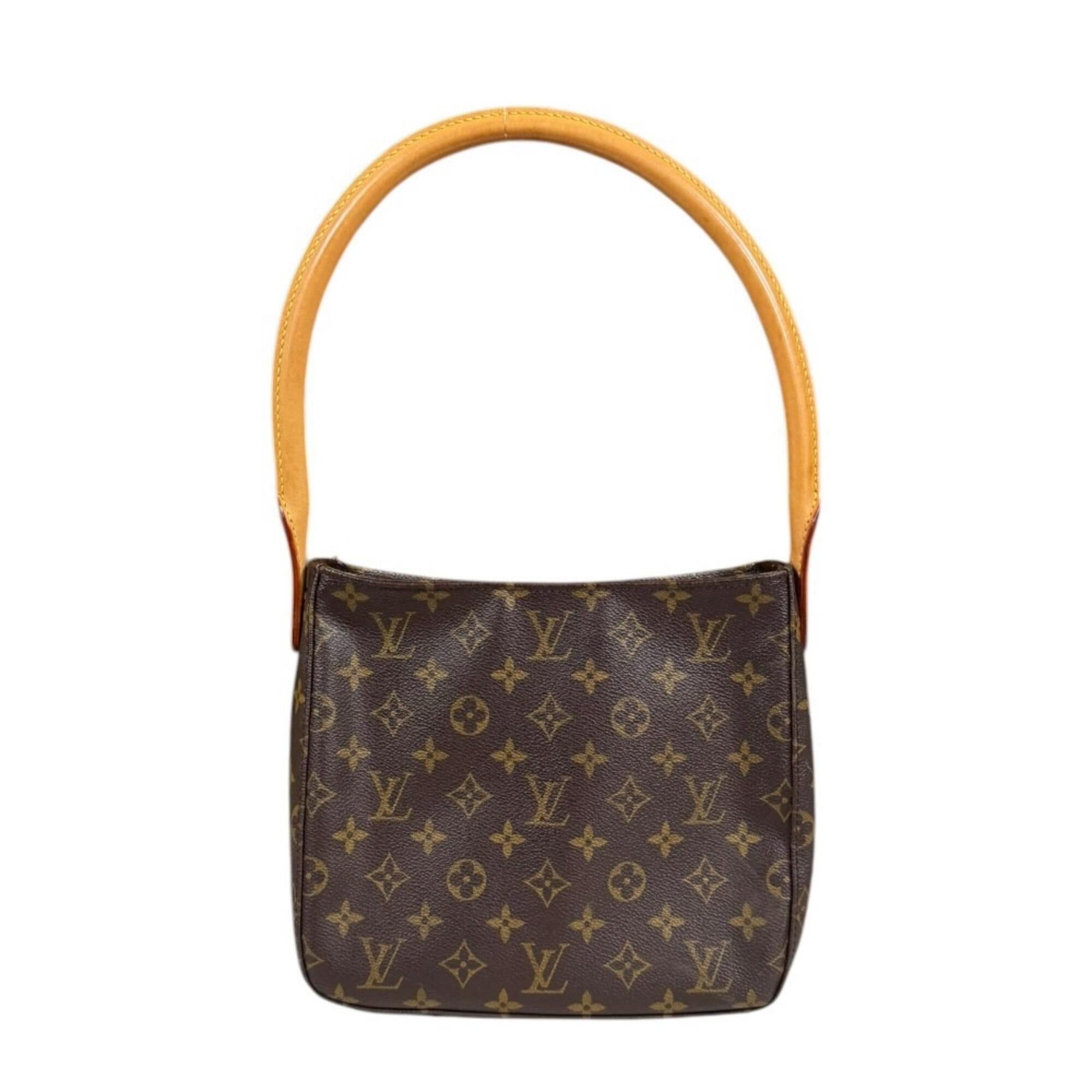 Louis Vuitton Louis Vuitton Looping MM Monogram Shoulder Bag, Canvas M51146 Brown, Women's LOUIS VUITTON Size ONE SIZE - 3 Thumbnail
