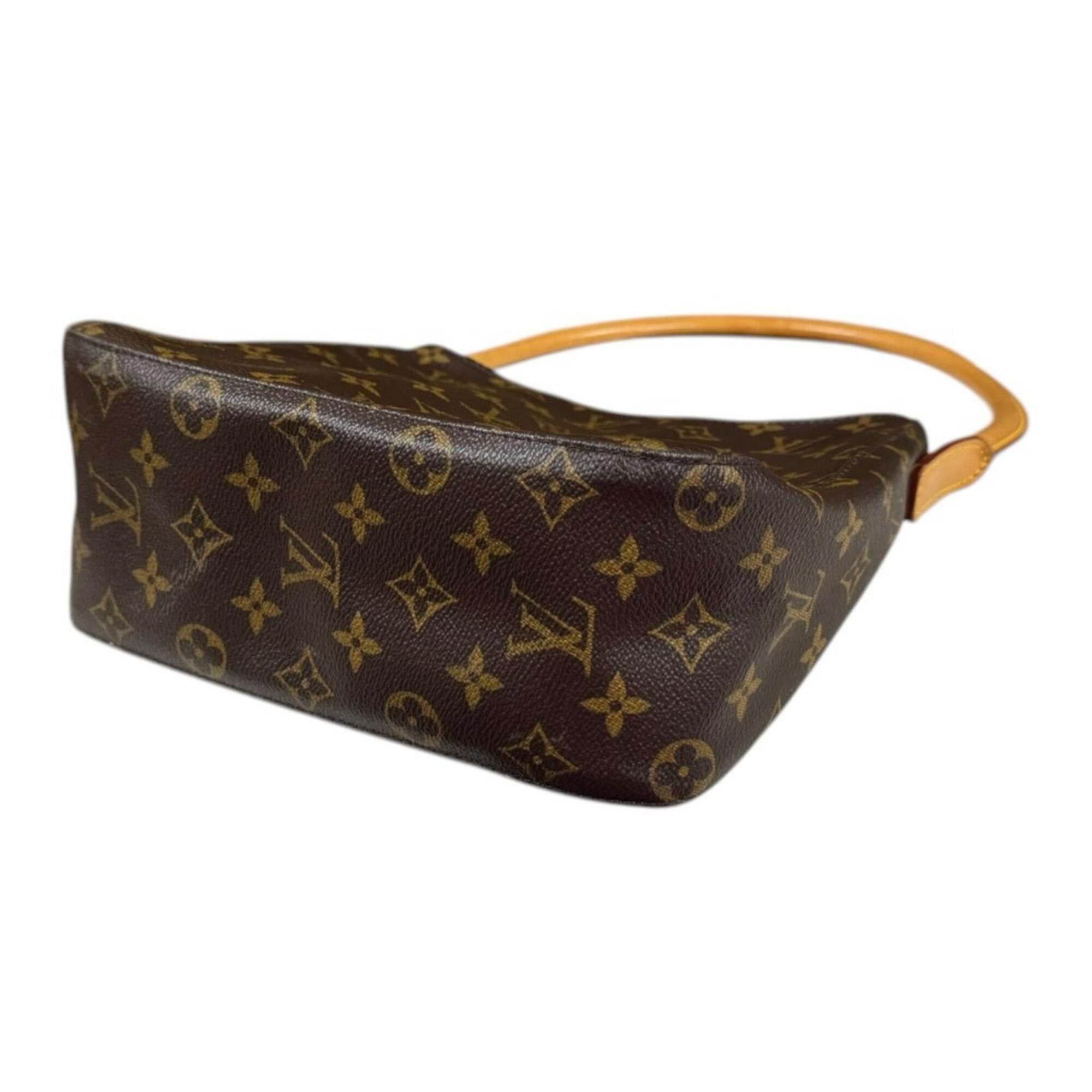 Louis Vuitton Louis Vuitton Looping MM Monogram Shoulder Bag, Canvas M51146 Brown, Women's LOUIS VUITTON Size ONE SIZE - 5 Thumbnail