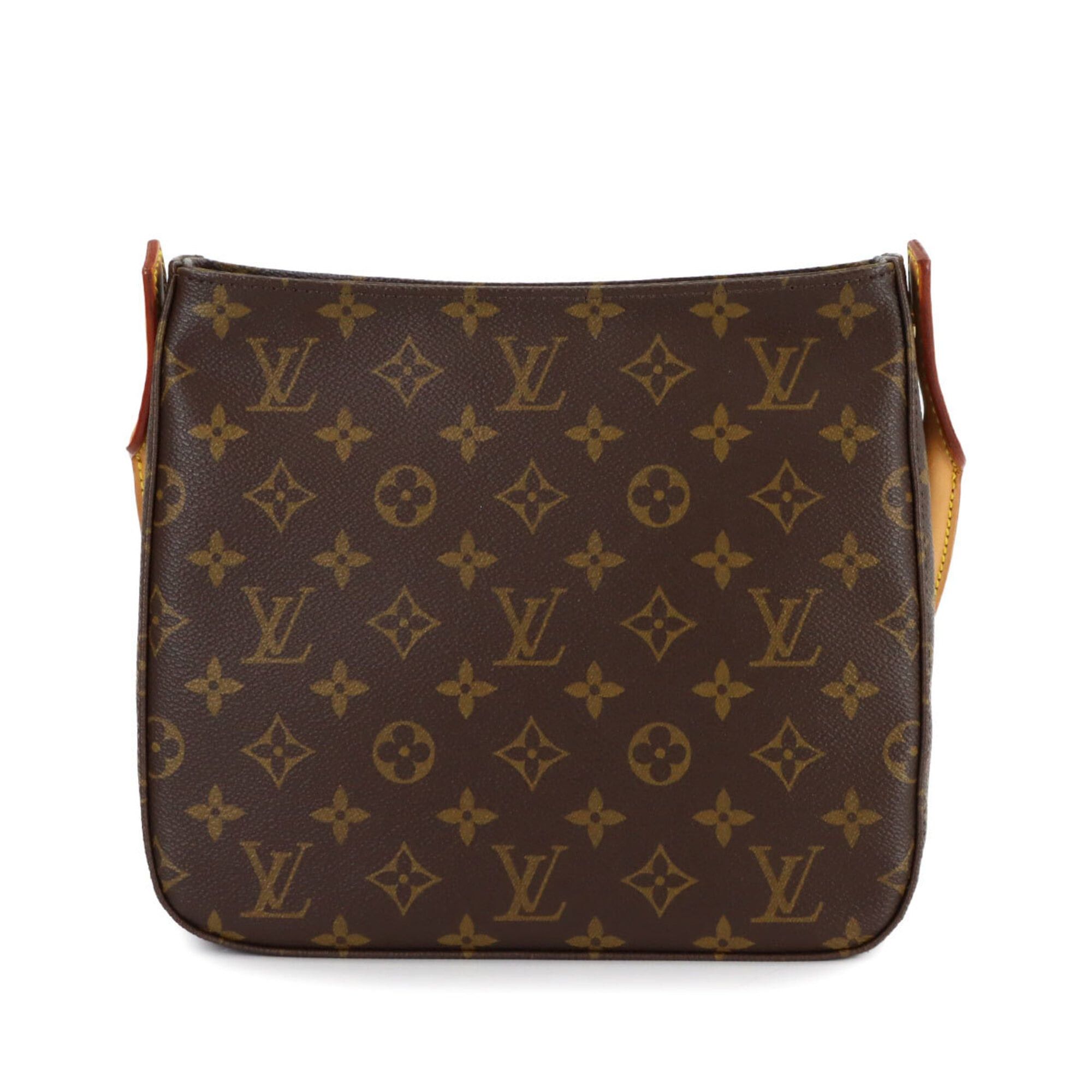 Louis Vuitton Louis Vuitton Monogram Looping MM Shoulder Handbag, Brown, M51146 Size ONE SIZE - 2 Thumbnail