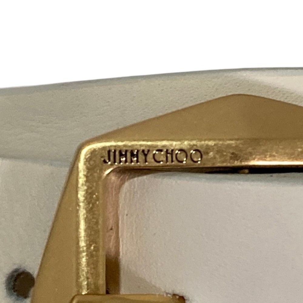 Jimmy Choo Jimmy Choo Jimmy Choo Leather Square Toe Strap Sandals Leather Shoes DUTY FREE for USA Size ONE SIZE - 7 Thumbnail
