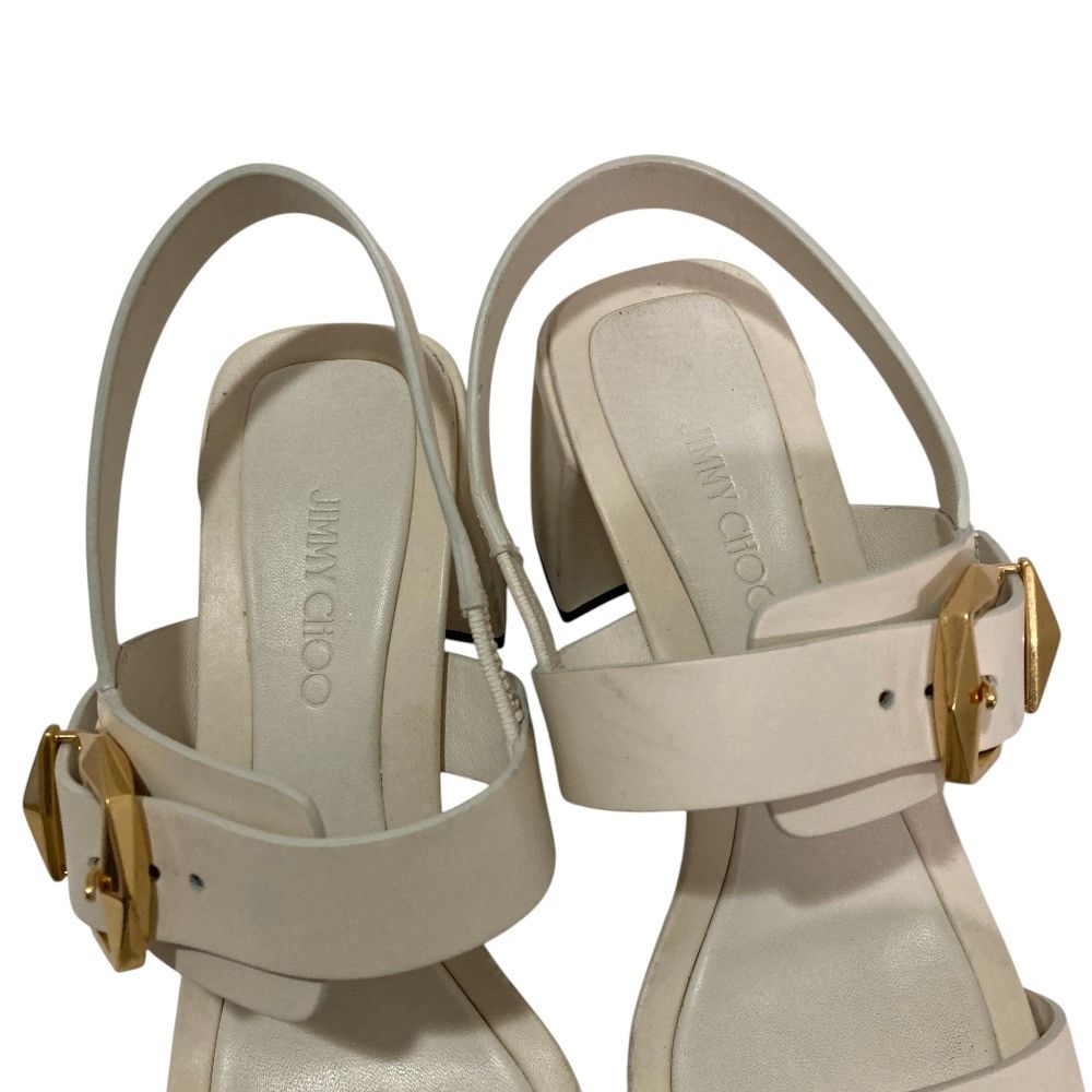 Jimmy Choo Jimmy Choo Jimmy Choo Leather Square Toe Strap Sandals Leather Shoes DUTY FREE for USA Size ONE SIZE - 12 Thumbnail