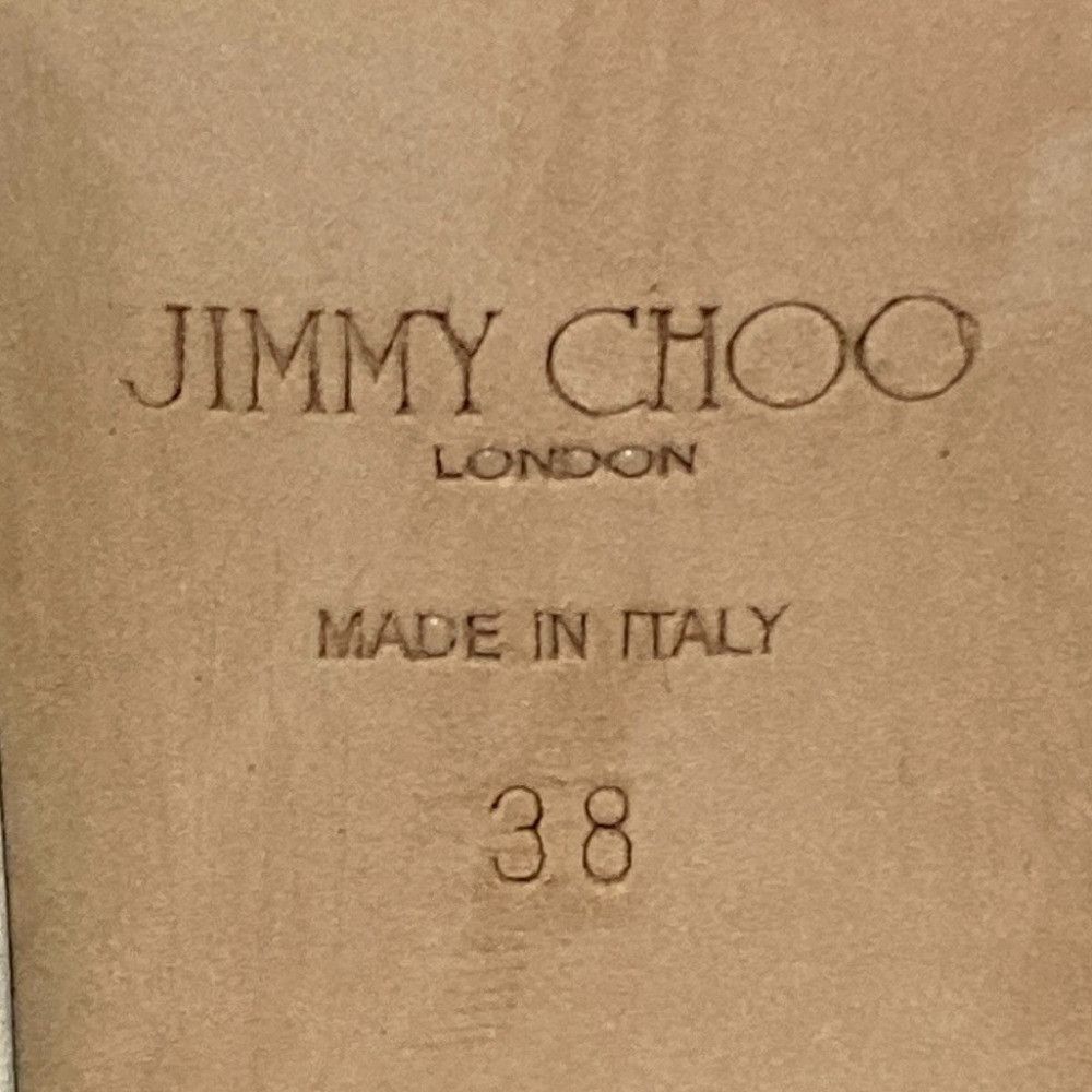 Jimmy Choo Jimmy Choo Jimmy Choo Leather Square Toe Strap Sandals Leather Shoes DUTY FREE for USA Size ONE SIZE - 9 Thumbnail