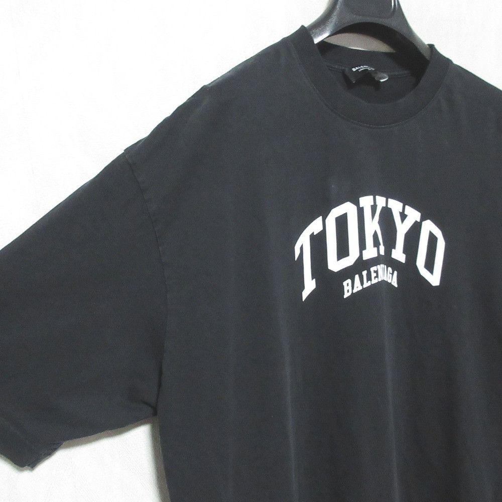 Balenciaga Balenciaga Balenciaga Cities Tokyo Limited Edition T Shirt Textile T-Shirts 612966 DUTY FREE for USA Size ONE SIZE - 3 Thumbnail