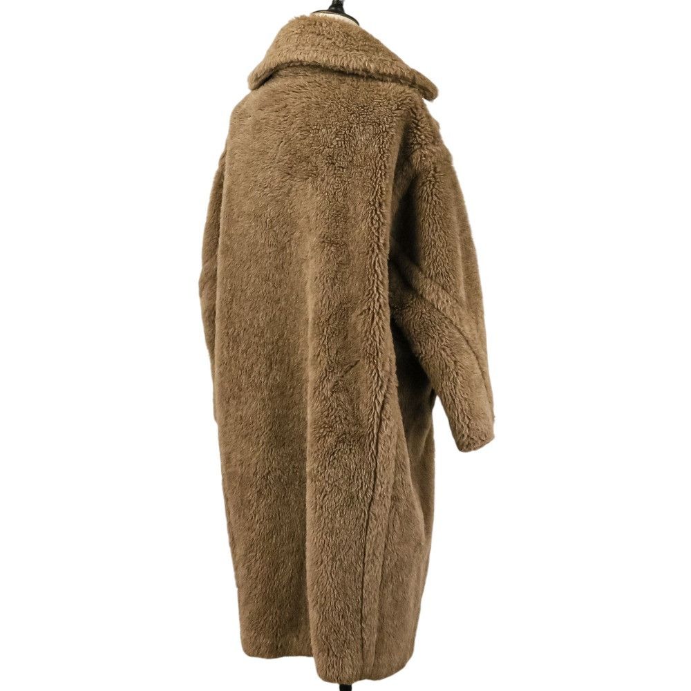 Max Mara Max Mara Max Mara NUEVO Alpaca Cashmere Teddy Coat Textile Outerwear 23101602336 DUTY FREE for USA Size ONE SIZE - 5 Thumbnail