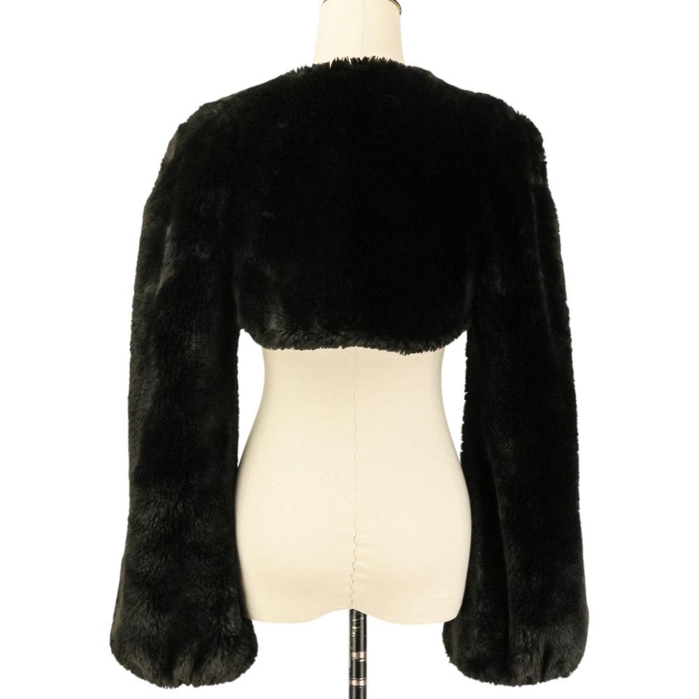 Other Other DAISY LIN for FOXEY Faux Fur Bolero Plastic / Synthetic Outerwear 06273 DUTY FREE for USA Size ONE SIZE - 4 Thumbnail