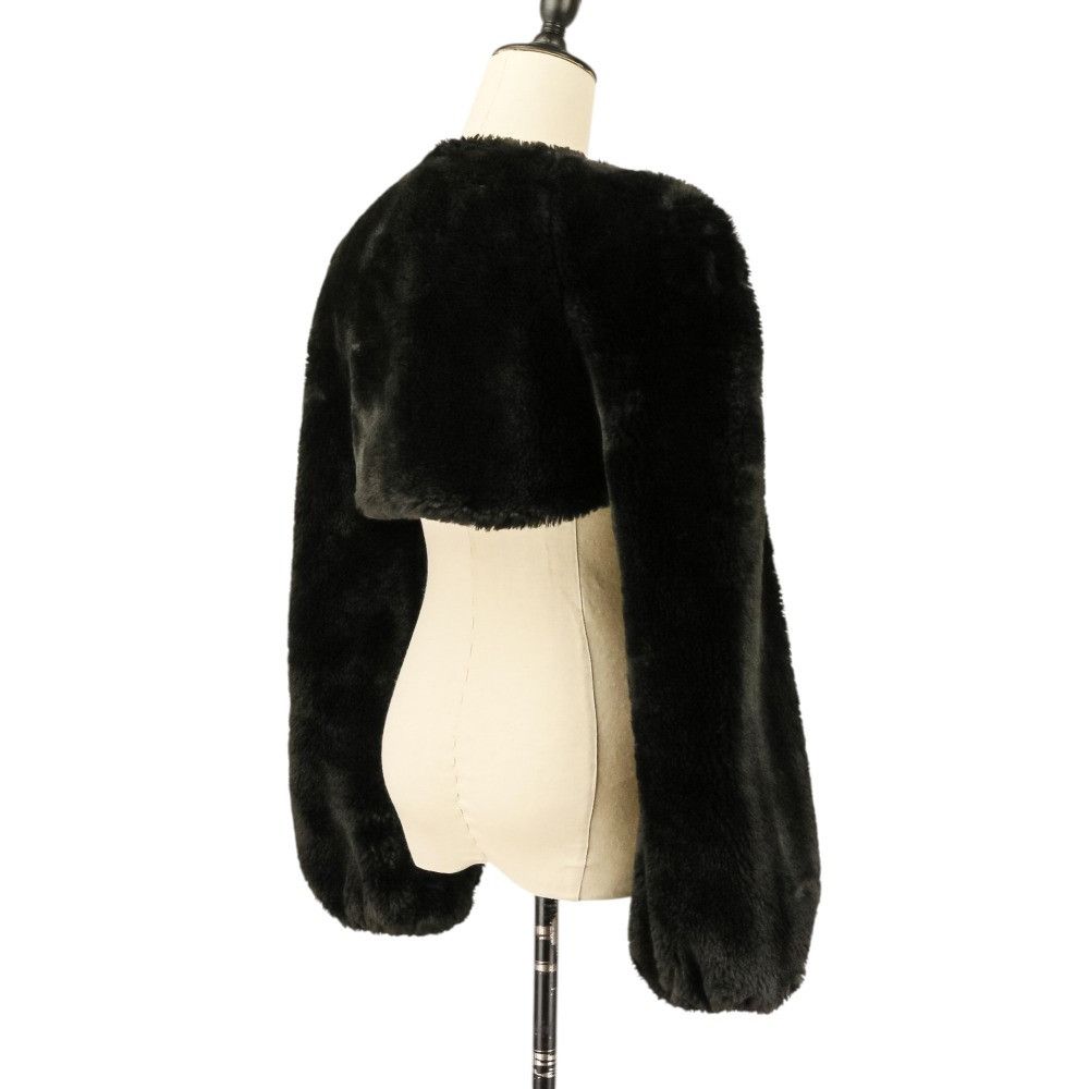 Other Other DAISY LIN for FOXEY Faux Fur Bolero Plastic / Synthetic Outerwear 06273 DUTY FREE for USA Size ONE SIZE - 5 Thumbnail