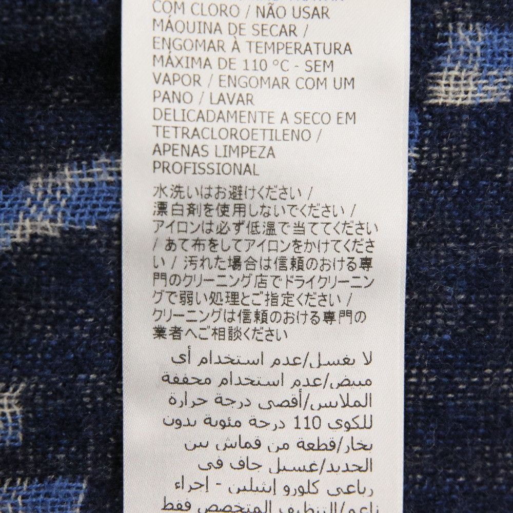 Gucci Gucci Gucci Jumbo GG Wool Check Shirt Textile Dress Shirt 770438 DUTY FREE for USA Size ONE SIZE - 13 Thumbnail