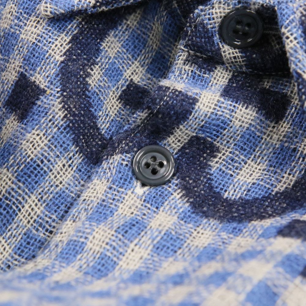 Gucci Gucci Gucci Jumbo GG Wool Check Shirt Textile Dress Shirt 770438 DUTY FREE for USA Size ONE SIZE - 8 Thumbnail