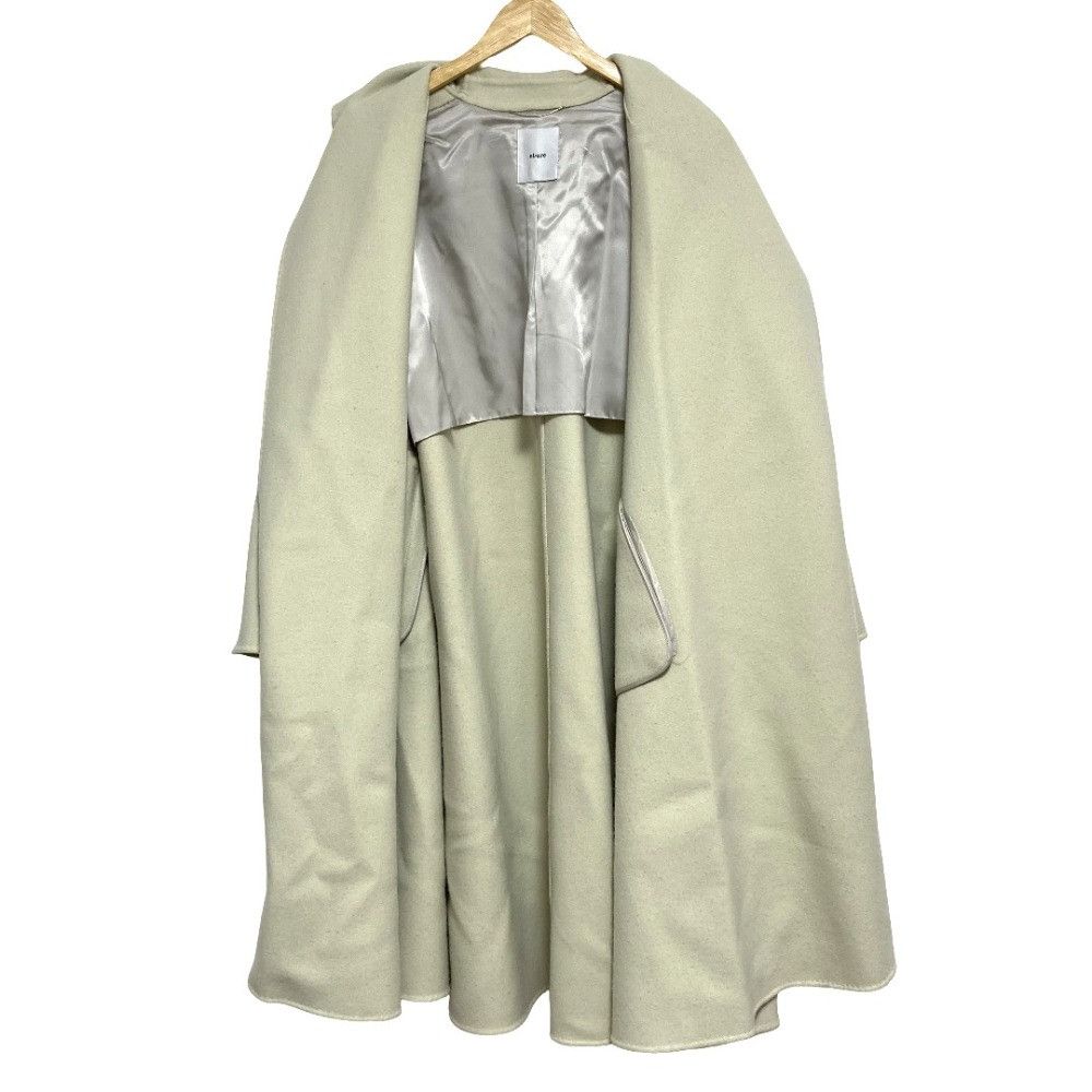 Other Other ebure Wool Coat Textile Outerwear 3810200132 DUTY FREE for USA Size ONE SIZE - 3 Thumbnail