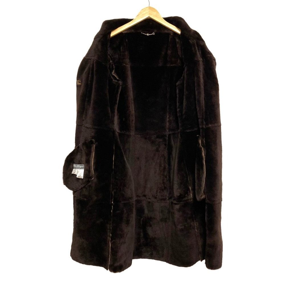 Salvatore Ferragamo Salvatore Ferragamo Salvatore Ferragamo Shearling Coat Fur Outerwear DUTY FREE for USA Size ONE SIZE - 3 Thumbnail