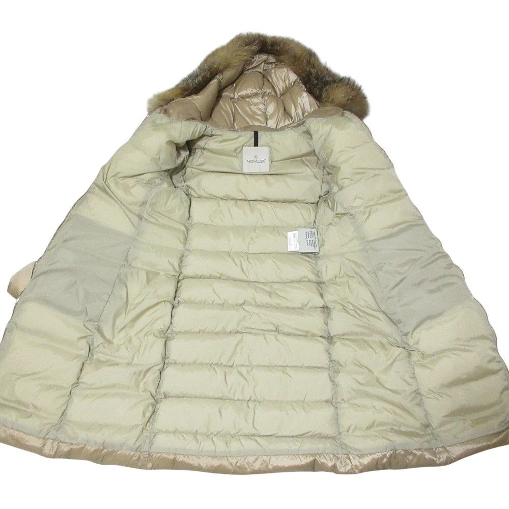 Moncler Moncler Moncler Tinuviel Blue Frost Fox Fur Down Coat Fur Outerwear DUTY FREE for USA Size ONE SIZE - 3 Thumbnail