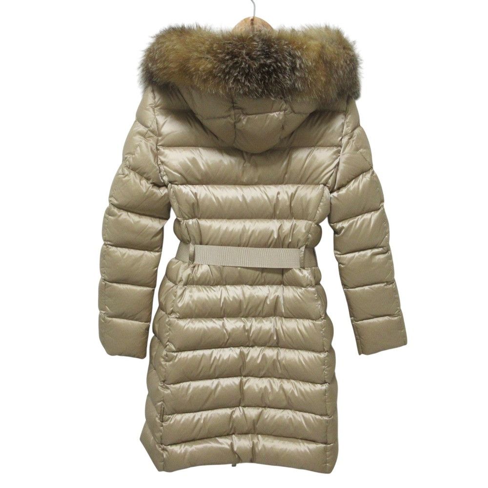 Moncler Moncler Moncler Tinuviel Blue Frost Fox Fur Down Coat Fur Outerwear DUTY FREE for USA Size ONE SIZE - 2 Thumbnail