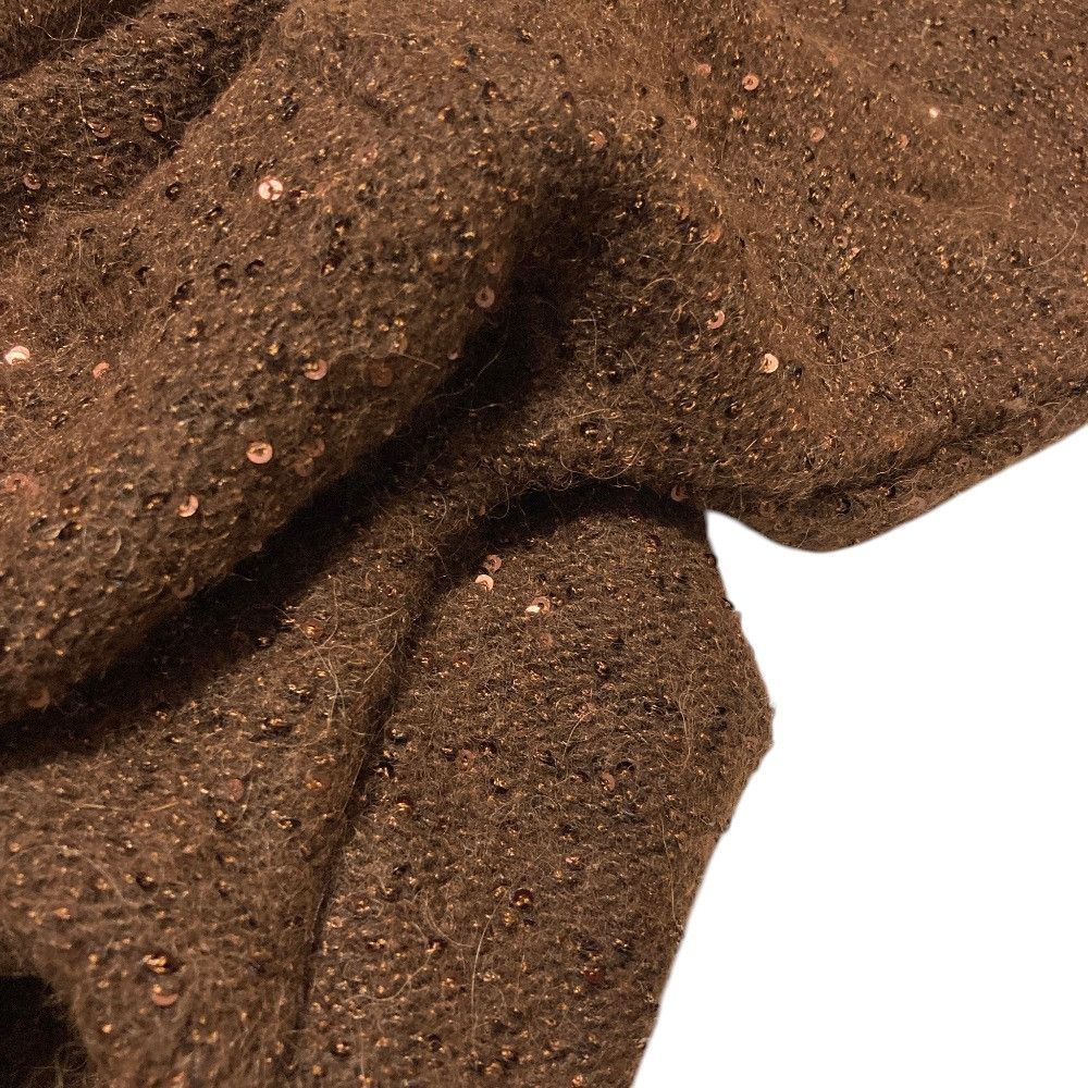 Other Other Curensology Sequin Short Knit Textile Tops DUTY FREE for USA Size ONE SIZE - 4 Thumbnail