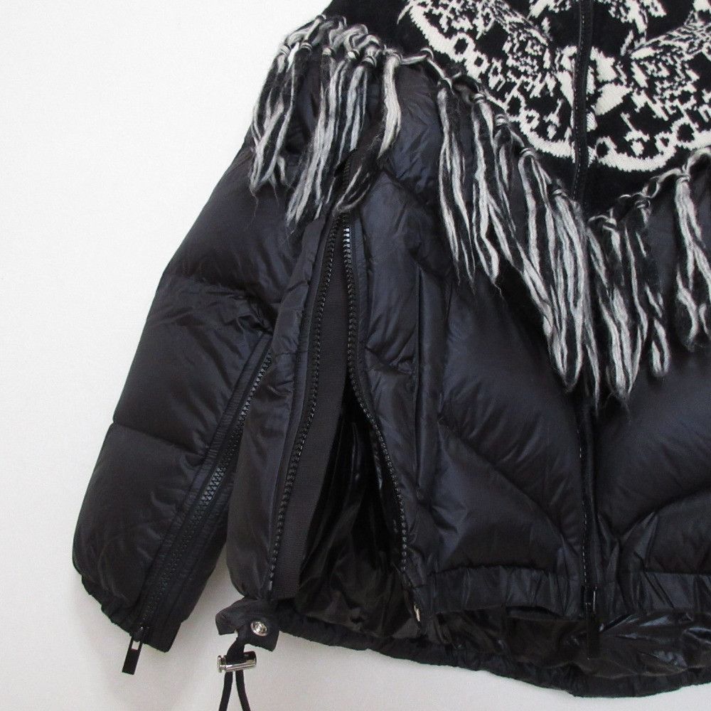 Sacai Sacai Sacai Knit Down Jacket Textile Outerwear 19-04559 DUTY FREE for USA Size ONE SIZE - 9 Thumbnail