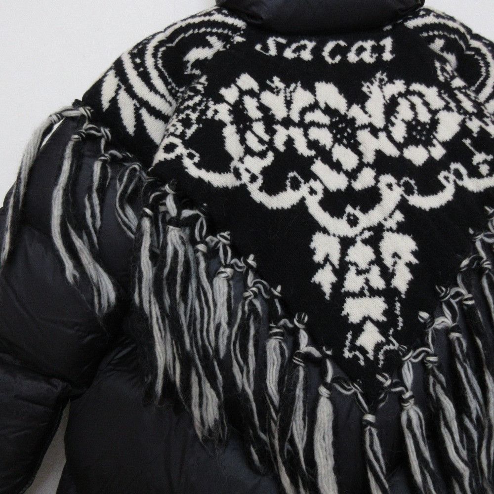 Sacai Sacai Sacai Knit Down Jacket Textile Outerwear 19-04559 DUTY FREE for USA Size ONE SIZE - 14 Thumbnail