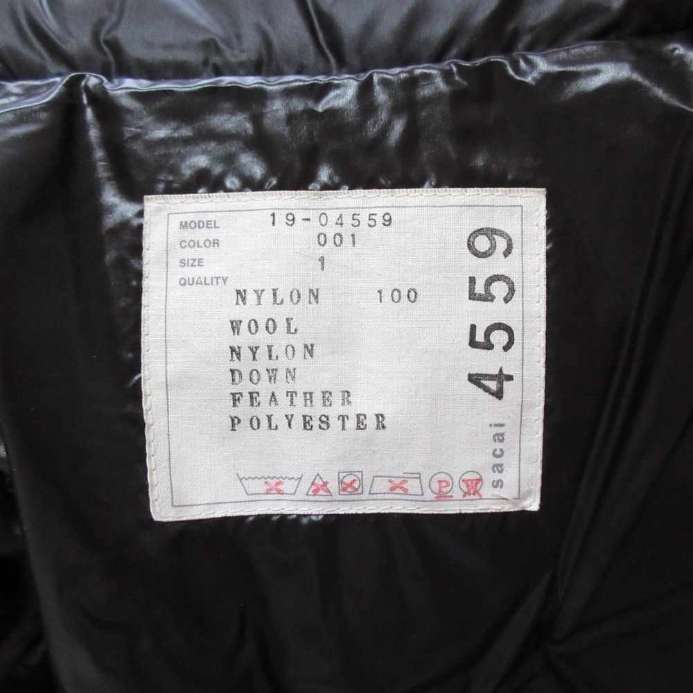 Sacai Sacai Sacai Knit Down Jacket Textile Outerwear 19-04559 DUTY FREE for USA Size ONE SIZE - 17 Thumbnail
