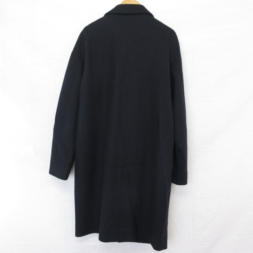 Other Other YOKO CHAN Wool Chester Coat Textile Outerwear DUTY FREE for USA Size ONE SIZE - 2 Thumbnail