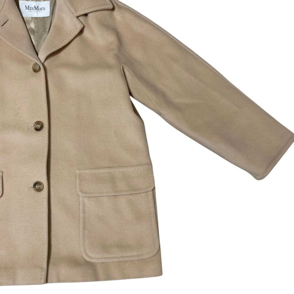 Max Mara Max Mara Max Mara Cashmere Blend Coat Textile Outerwear DUTY FREE for USA Size ONE SIZE - 3 Thumbnail
