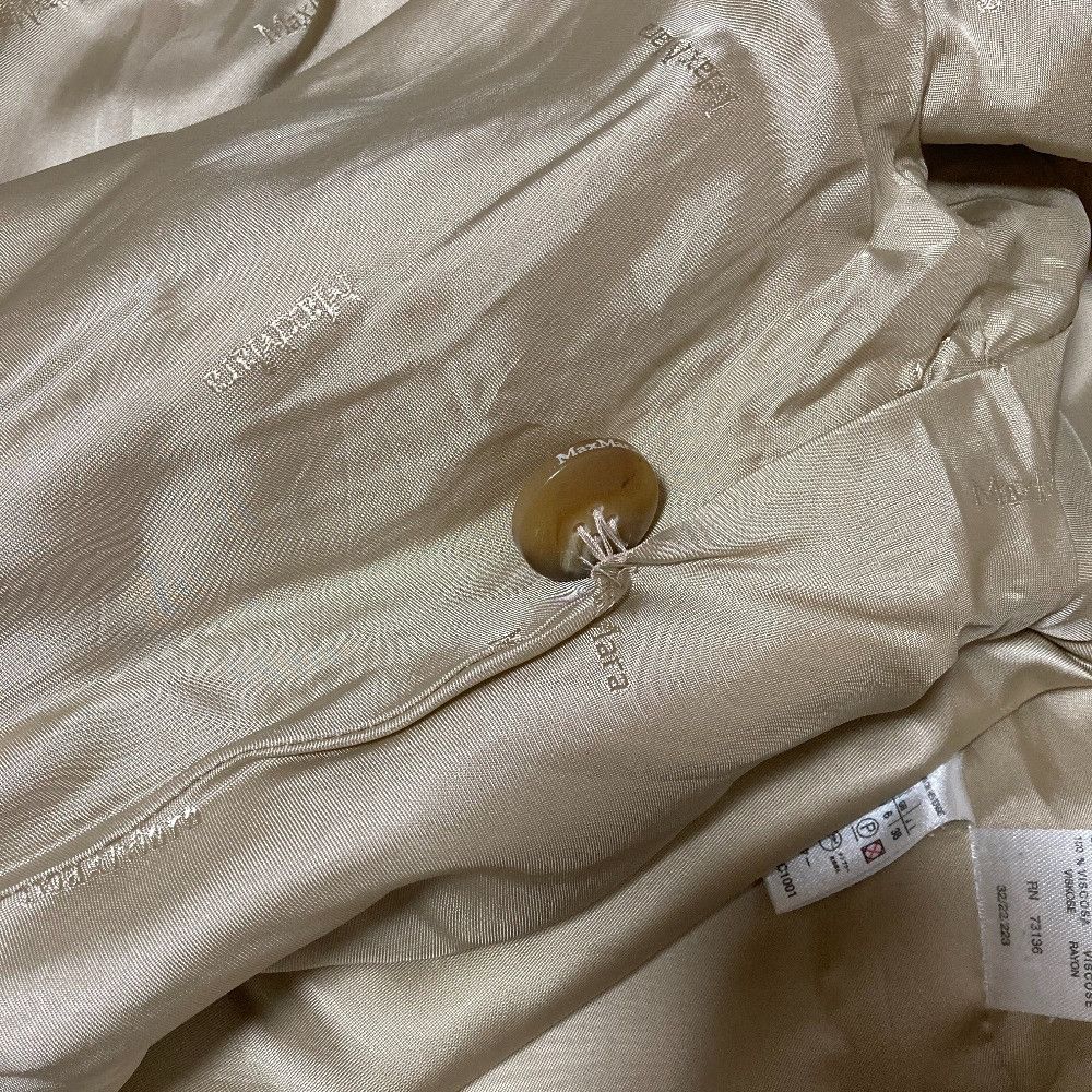 Max Mara Max Mara Max Mara Cashmere Blend Coat Textile Outerwear DUTY FREE for USA Size ONE SIZE - 6 Thumbnail