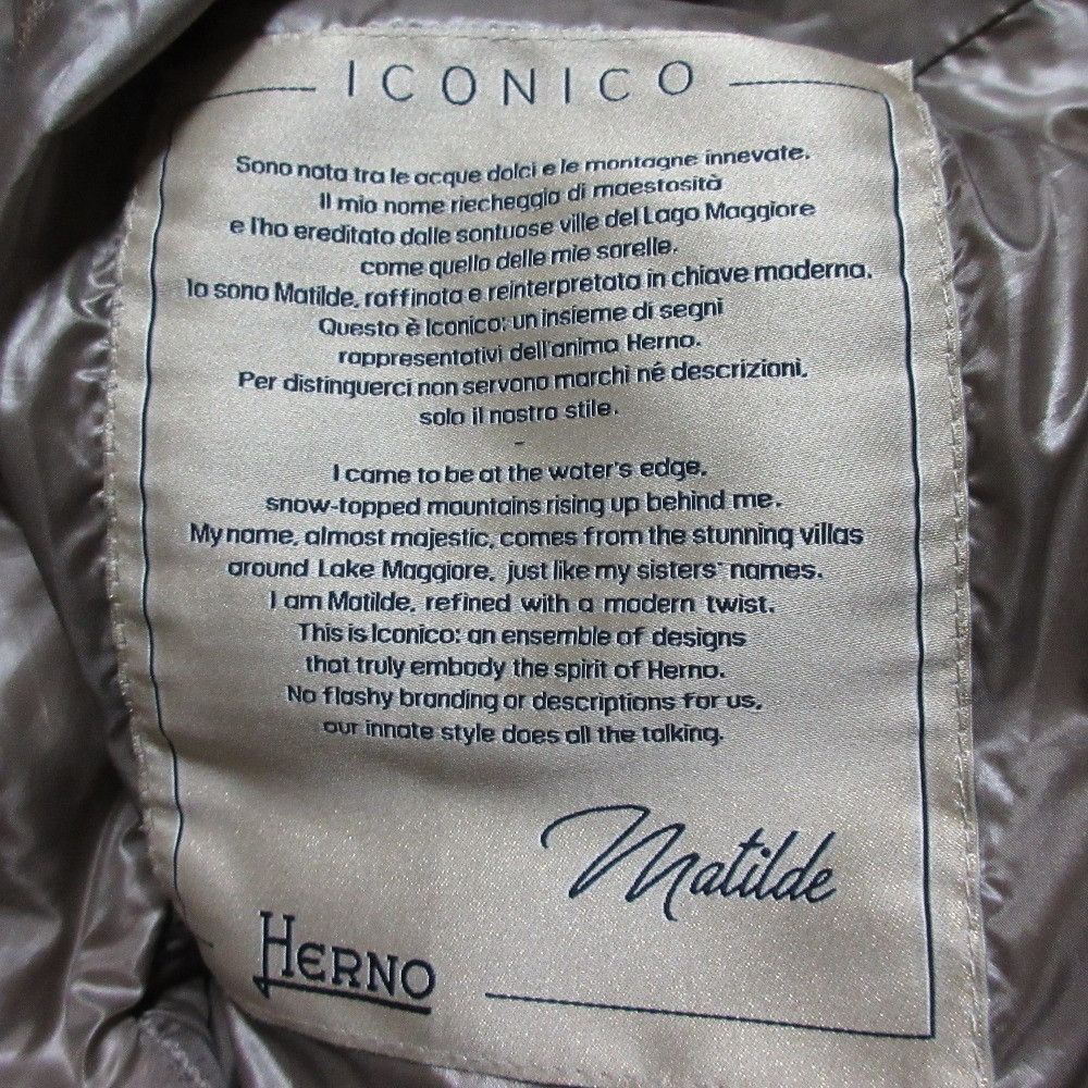 Other Other Herno MATILDE Down Coat Textile Outerwear PI1283DIC DUTY FREE for USA Size ONE SIZE - 11 Thumbnail