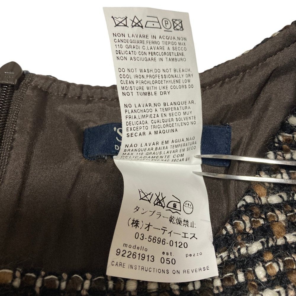 Max Mara Max Mara S Max Mara Sleeveless Tweed Dress Textile Dresses DUTY FREE for USA Size ONE SIZE - 6 Thumbnail