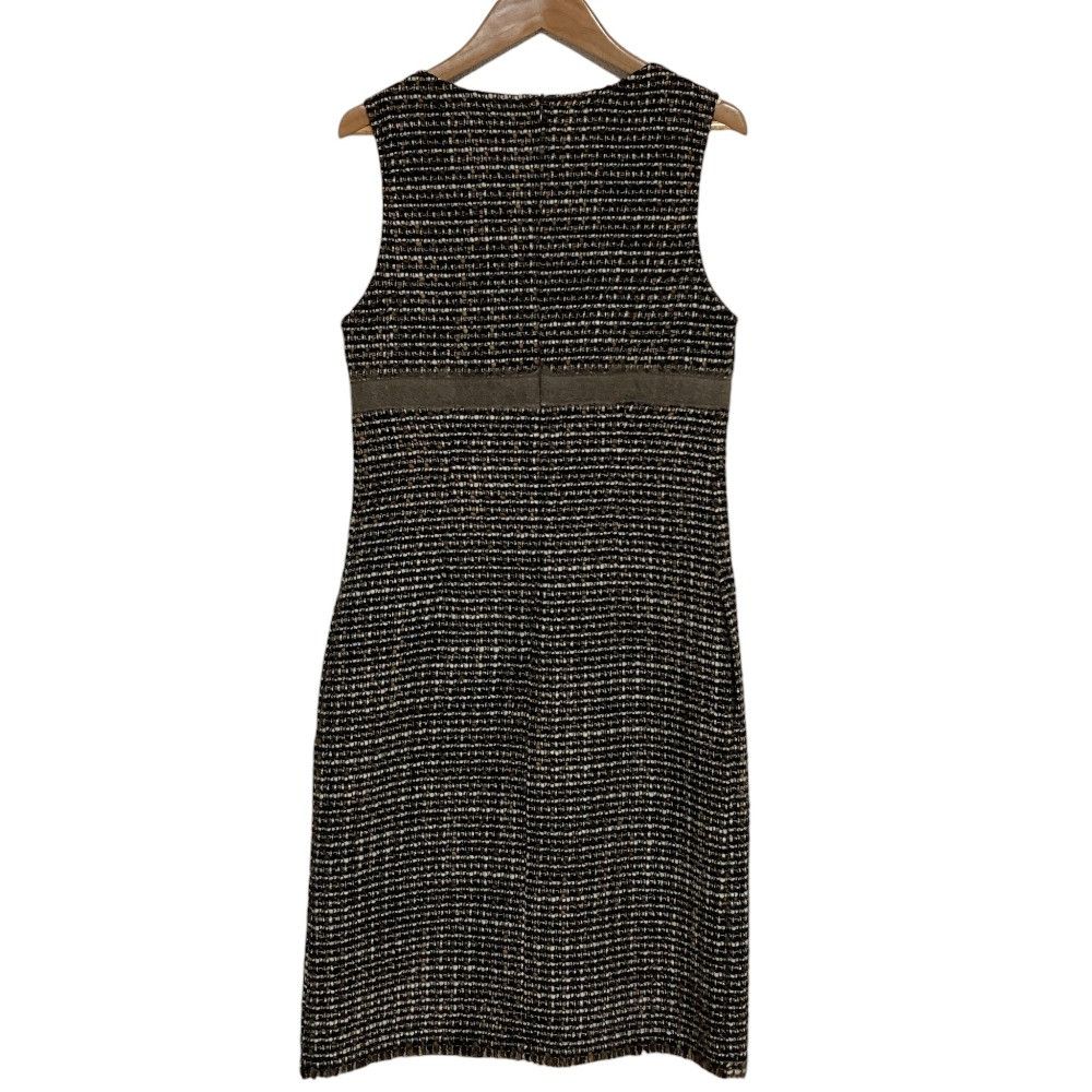 Max Mara Max Mara S Max Mara Sleeveless Tweed Dress Textile Dresses DUTY FREE for USA Size ONE SIZE - 2 Thumbnail