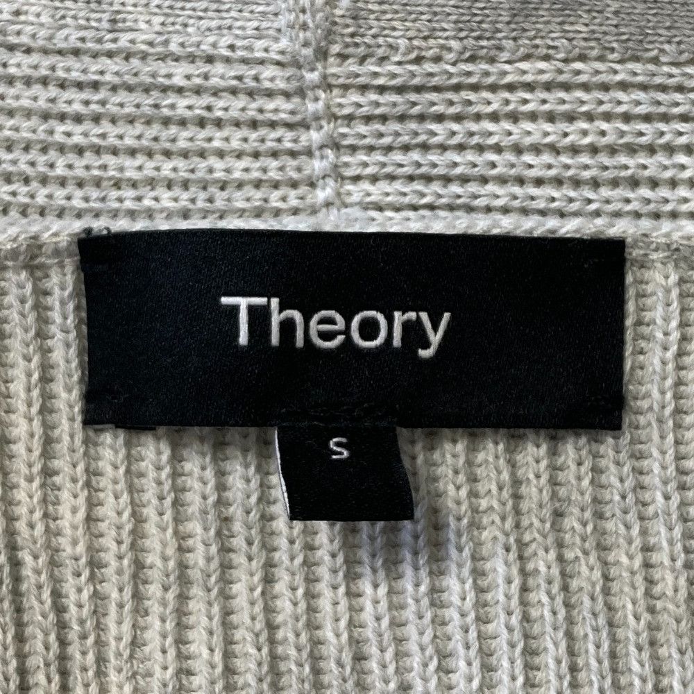 Theory Theory Theory STAPLE COTTON 2 Rib Long Cardigan Textile Tops DUTY FREE for USA Size ONE SIZE - 4 Thumbnail