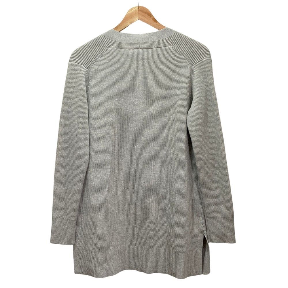 Theory Theory Theory STAPLE COTTON 2 Rib Long Cardigan Textile Tops DUTY FREE for USA Size ONE SIZE - 2 Thumbnail
