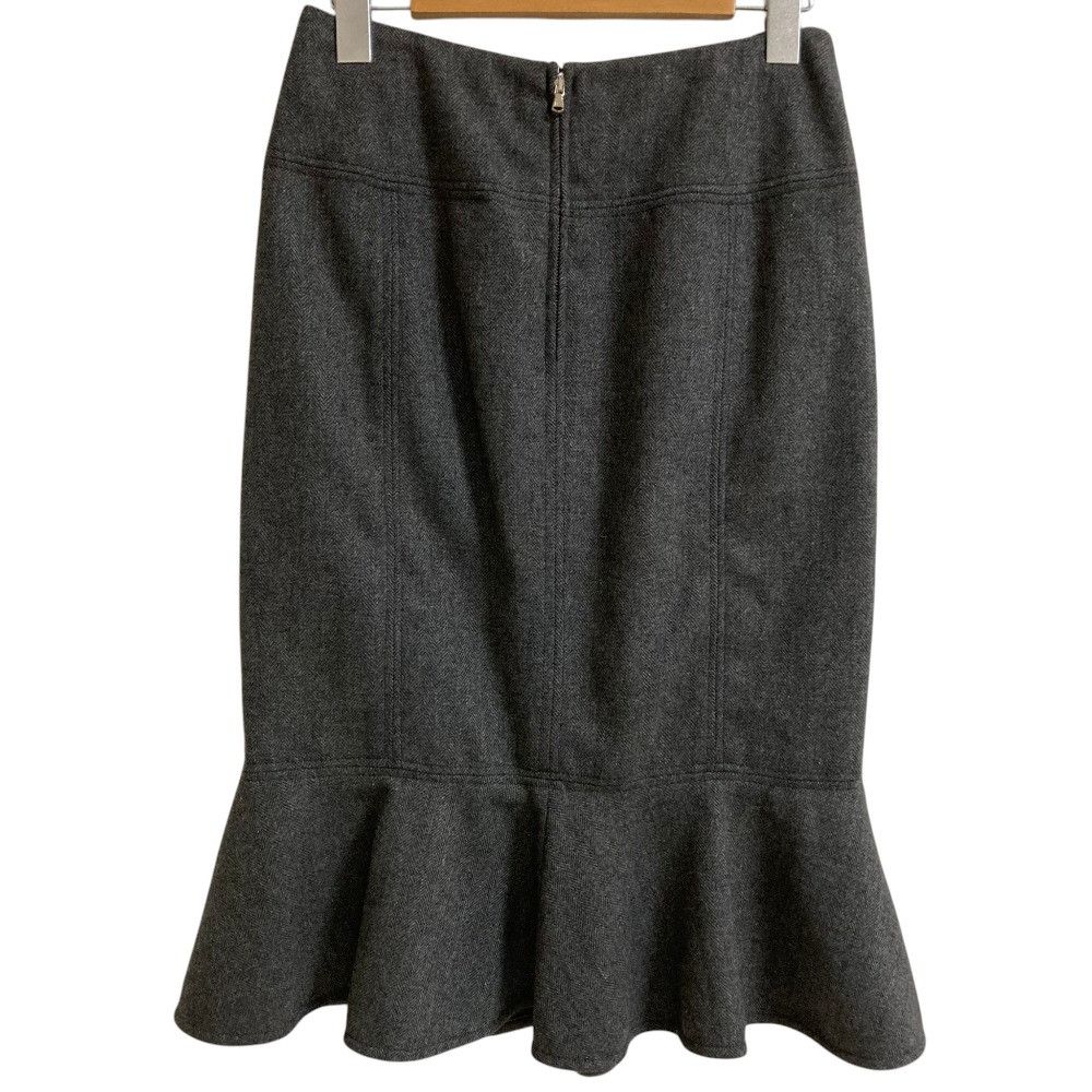Dolce & Gabbana Dolce & Gabbana Dolce&Gabbana Herringbone Wool Mermaid Skirt Textile Skirts DUTY FREE for USA Size ONE SIZE - 3 Thumbnail