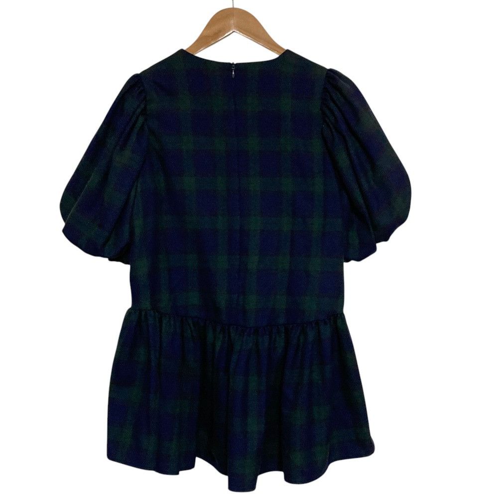 Other Other Tsuru by Mariko Oikawa eleonore peplum blouse Textile Tops BL-2249950 DUTY FREE for USA Size ONE SIZE - 2 Thumbnail