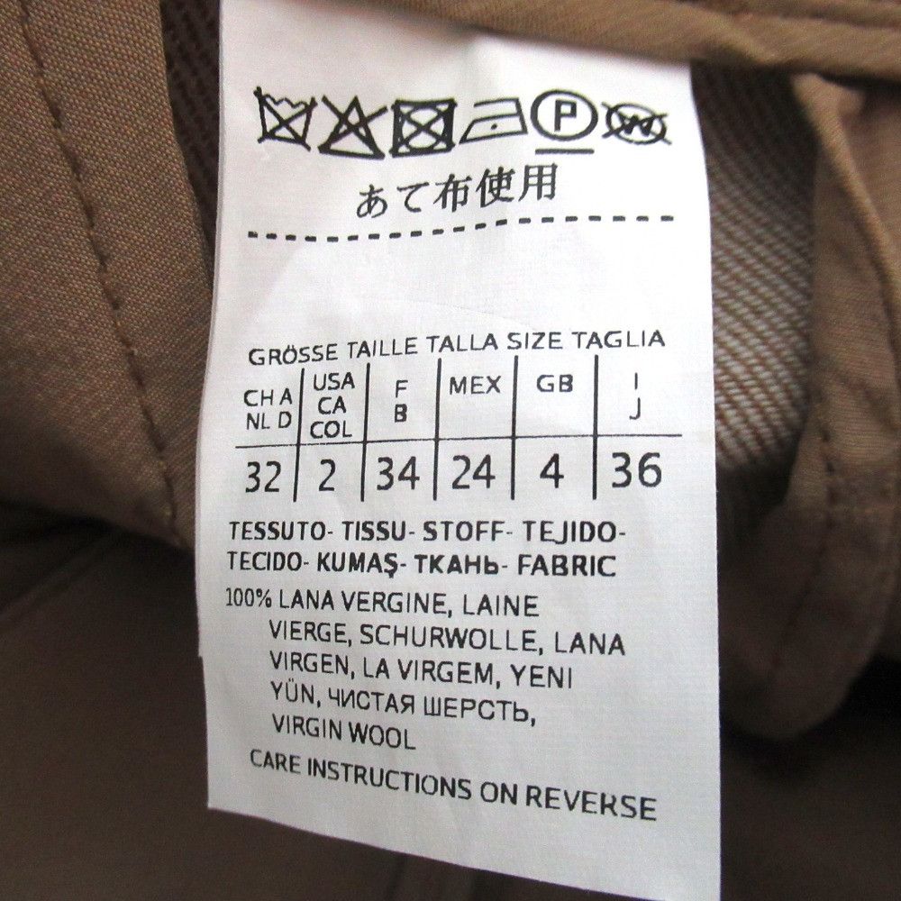 Max Mara Max Mara Max Mara Virgin Wool Cropped Wide Slacks Textile Bottoms DUTY FREE for USA Size ONE SIZE - 5 Thumbnail