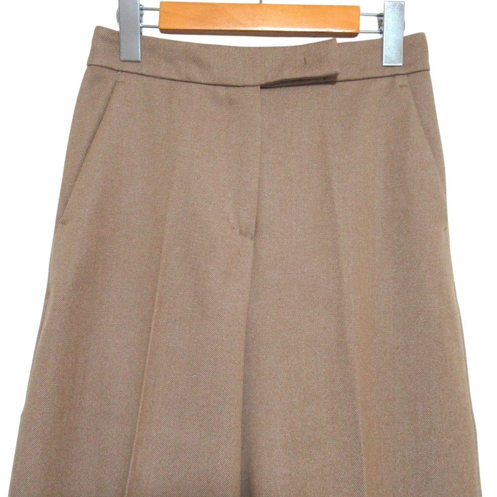 Max Mara Max Mara Max Mara Virgin Wool Cropped Wide Slacks Textile Bottoms DUTY FREE for USA Size ONE SIZE - 3 Thumbnail