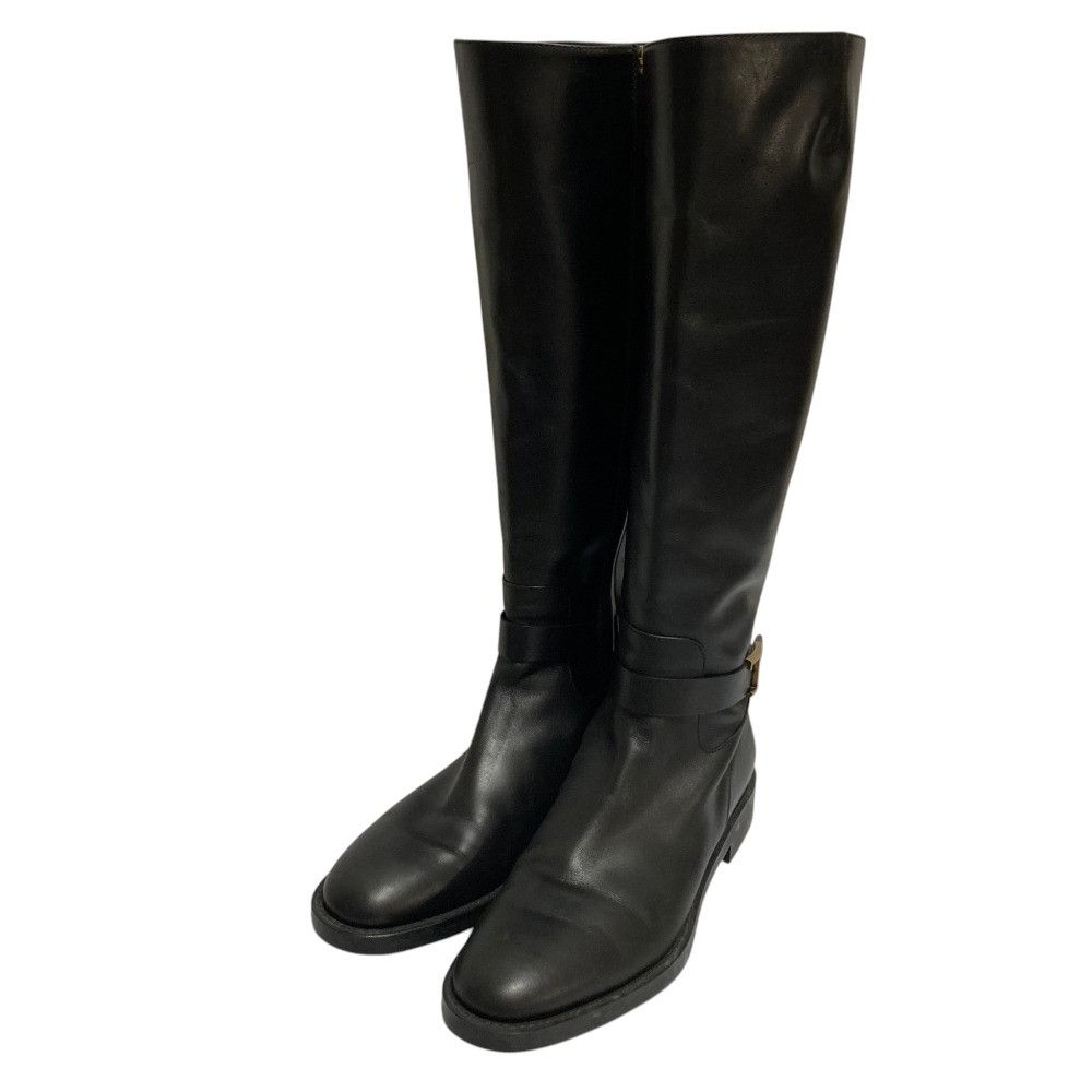 Tod's Tod's Tod’s T Timeless Leather Long Boots Leather Shoes DUTY FREE for USA Size ONE SIZE - 2 Thumbnail