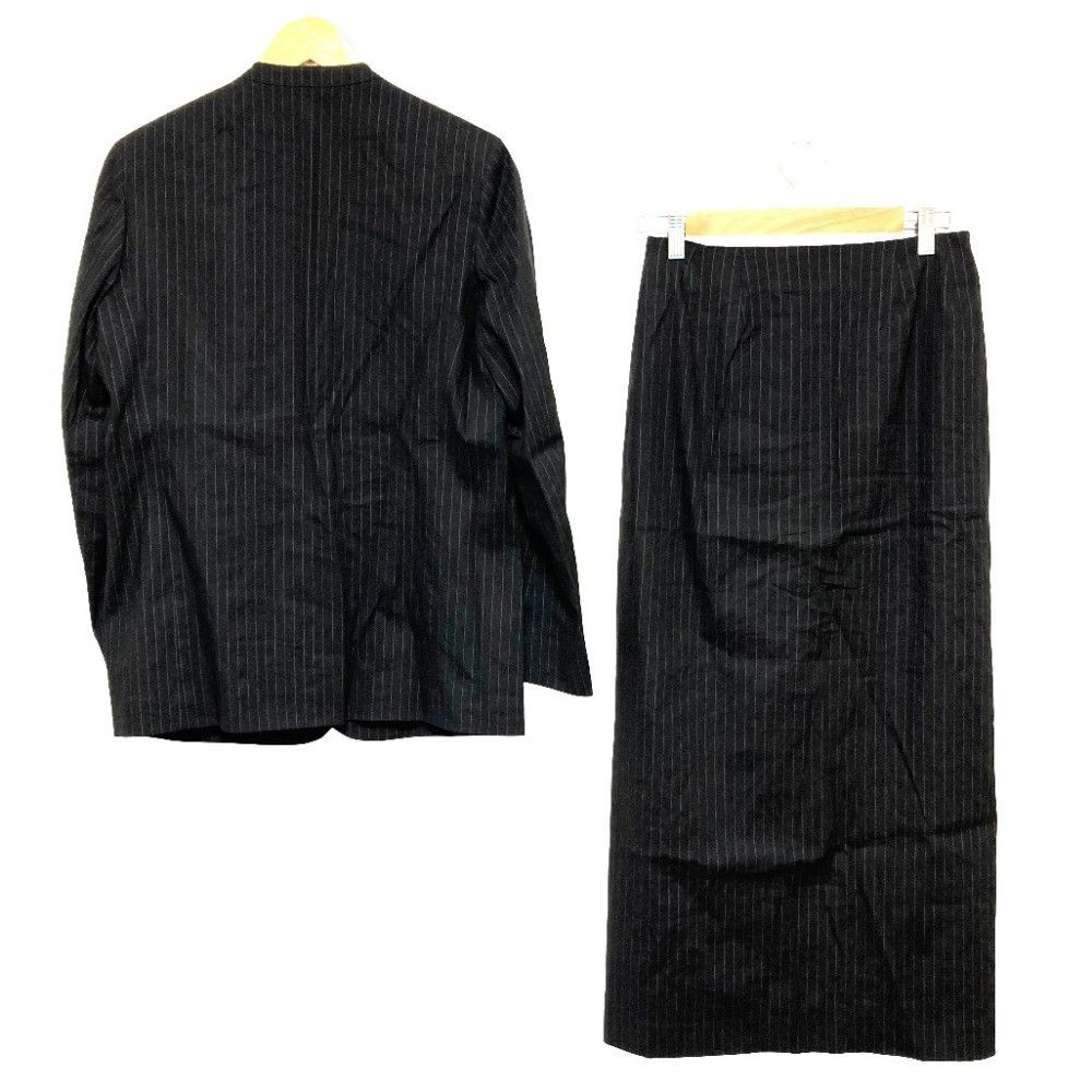 Other Other Edition Linen Blend Collarless Jacket Wrap Skirt Setup Textile Suits 34075107022 DUTY FREE for USA Size ONE SIZE - 2 Thumbnail