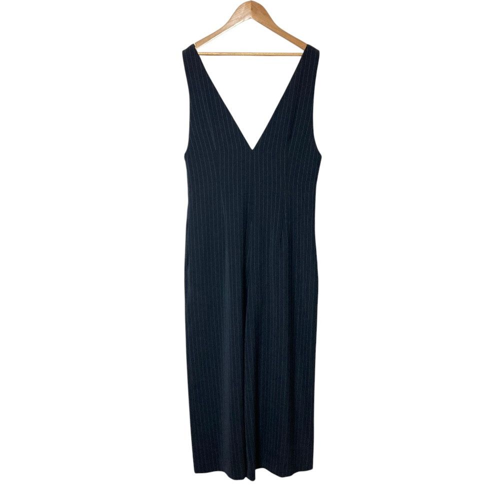 Other Other Spick and Span Pinstripe Jumpsuit Textile Suits DUTY FREE for USA Size ONE SIZE - 2 Thumbnail