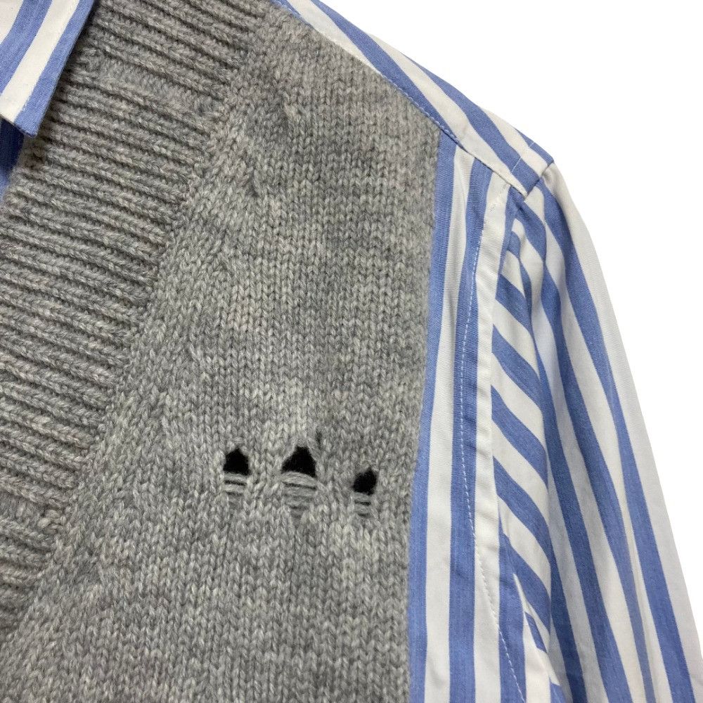 Maison Margiela Maison Margiela Maison Margiela Layered Knit Shirt Textile Dress Shirt S51DL0382 DUTY FREE for USA Size ONE SIZE - 3 Thumbnail