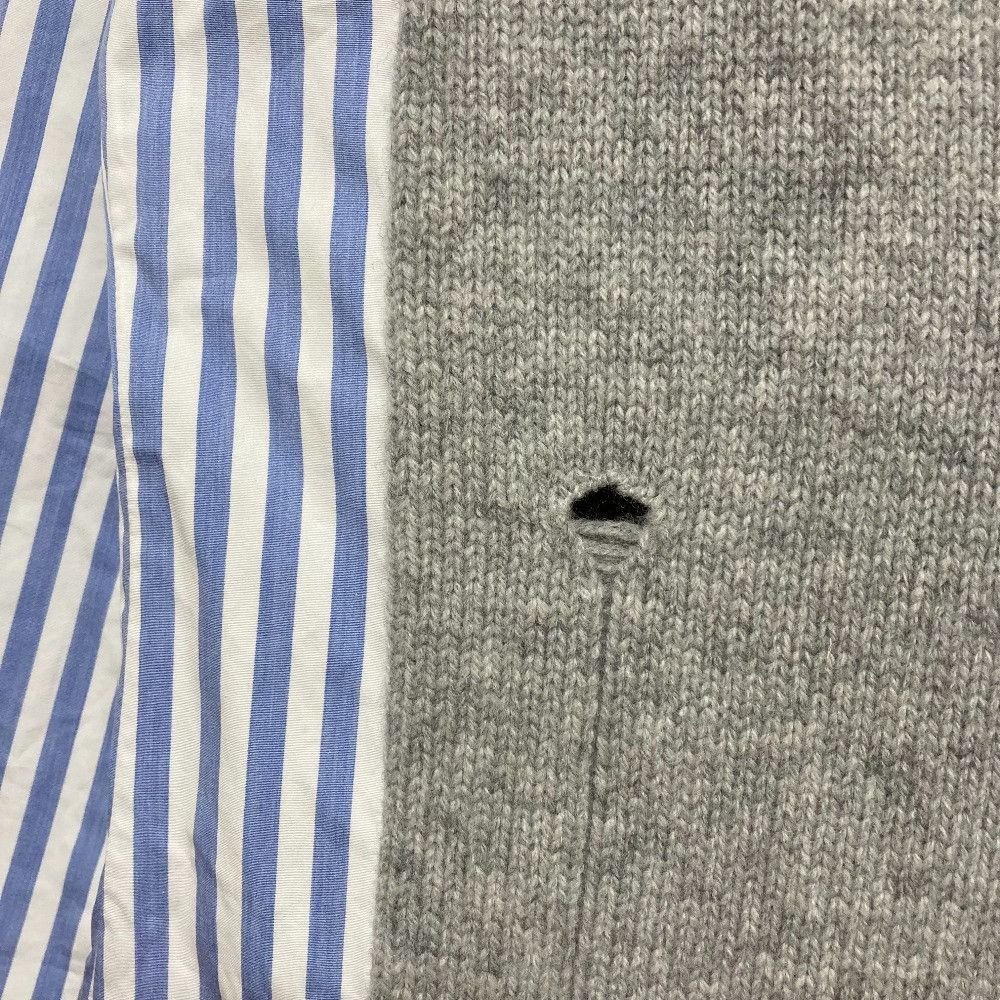 Maison Margiela Maison Margiela Maison Margiela Layered Knit Shirt Textile Dress Shirt S51DL0382 DUTY FREE for USA Size ONE SIZE - 5 Thumbnail