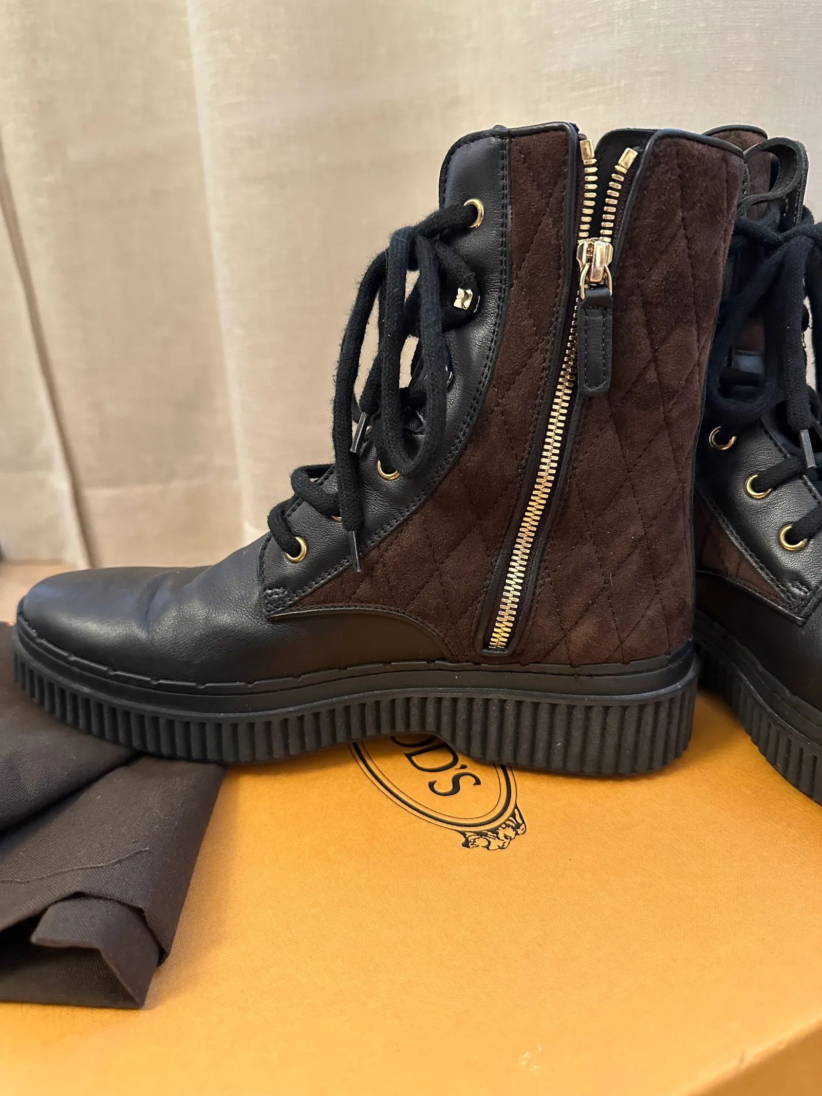 Tod's Tod’s Lace up boots Size US 8.5 / IT 38.5 - 3 Thumbnail