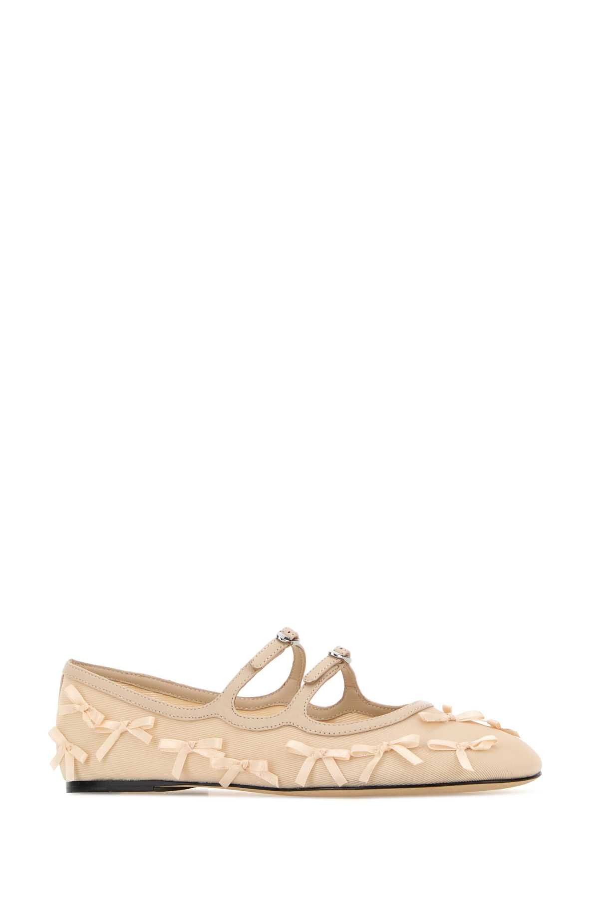 Marc Jacobs Pink Mesh Kiki Ballerinas Size US 10 / IT 40 - 2 Thumbnail