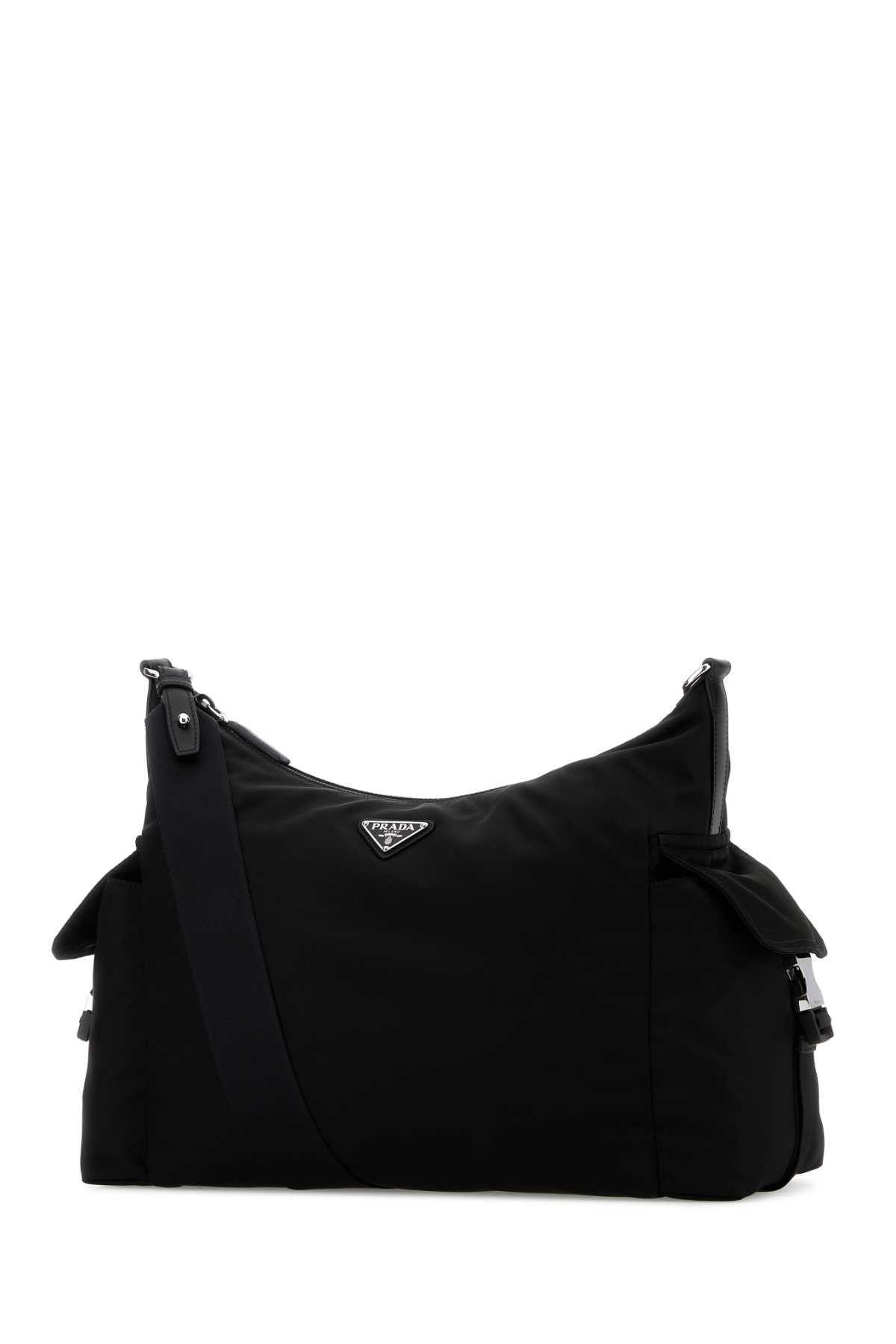 Prada Black Re-Nylon Prada Explore Shopping Bag Size ONE SIZE - 2 Thumbnail