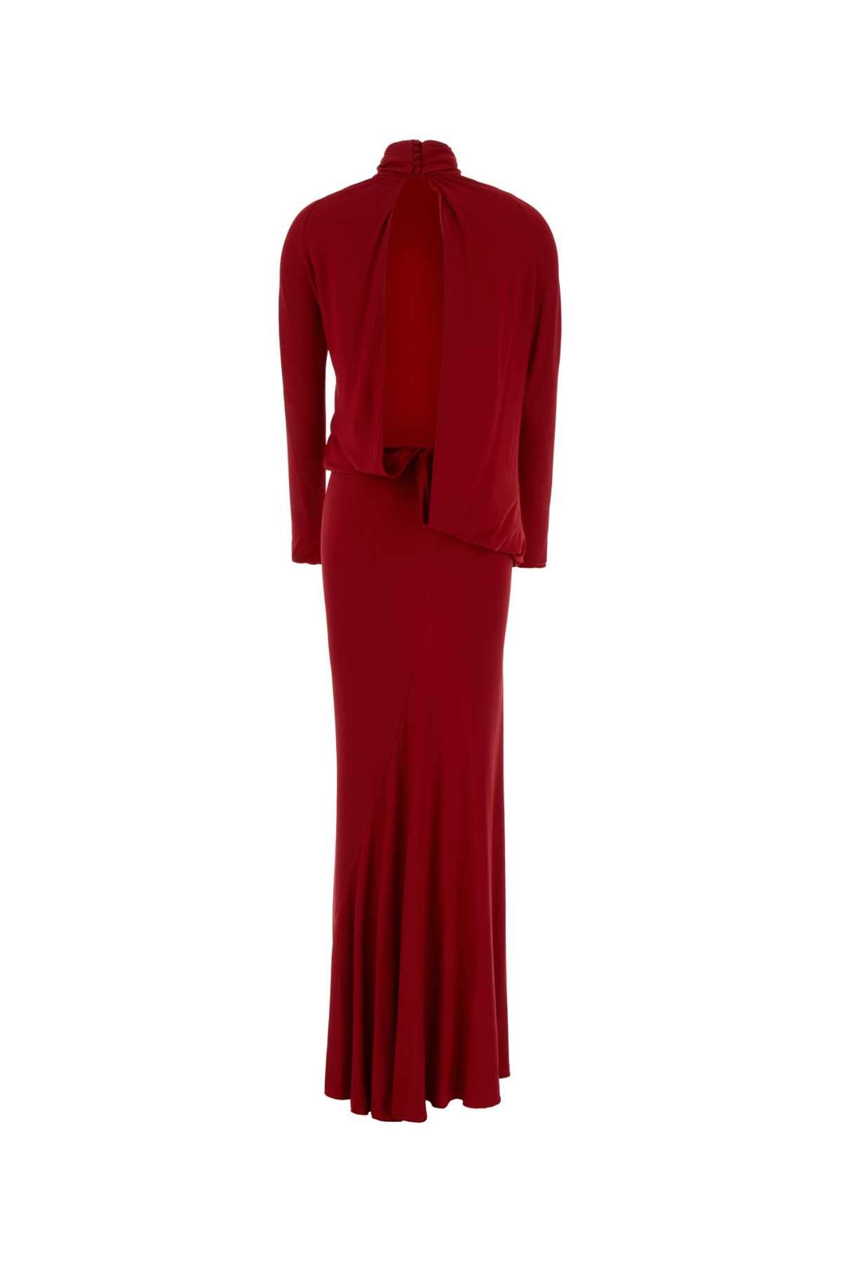 Magda Butrym Red Stretch Jersey Long Dress Size S / US 4 / IT 40 - 2 Thumbnail
