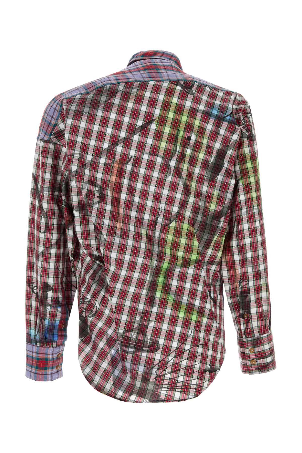 Vivienne Westwood Embroidered Oxford Chaos Shirt Size US L / EU 52-54 / 3 - 2 Thumbnail